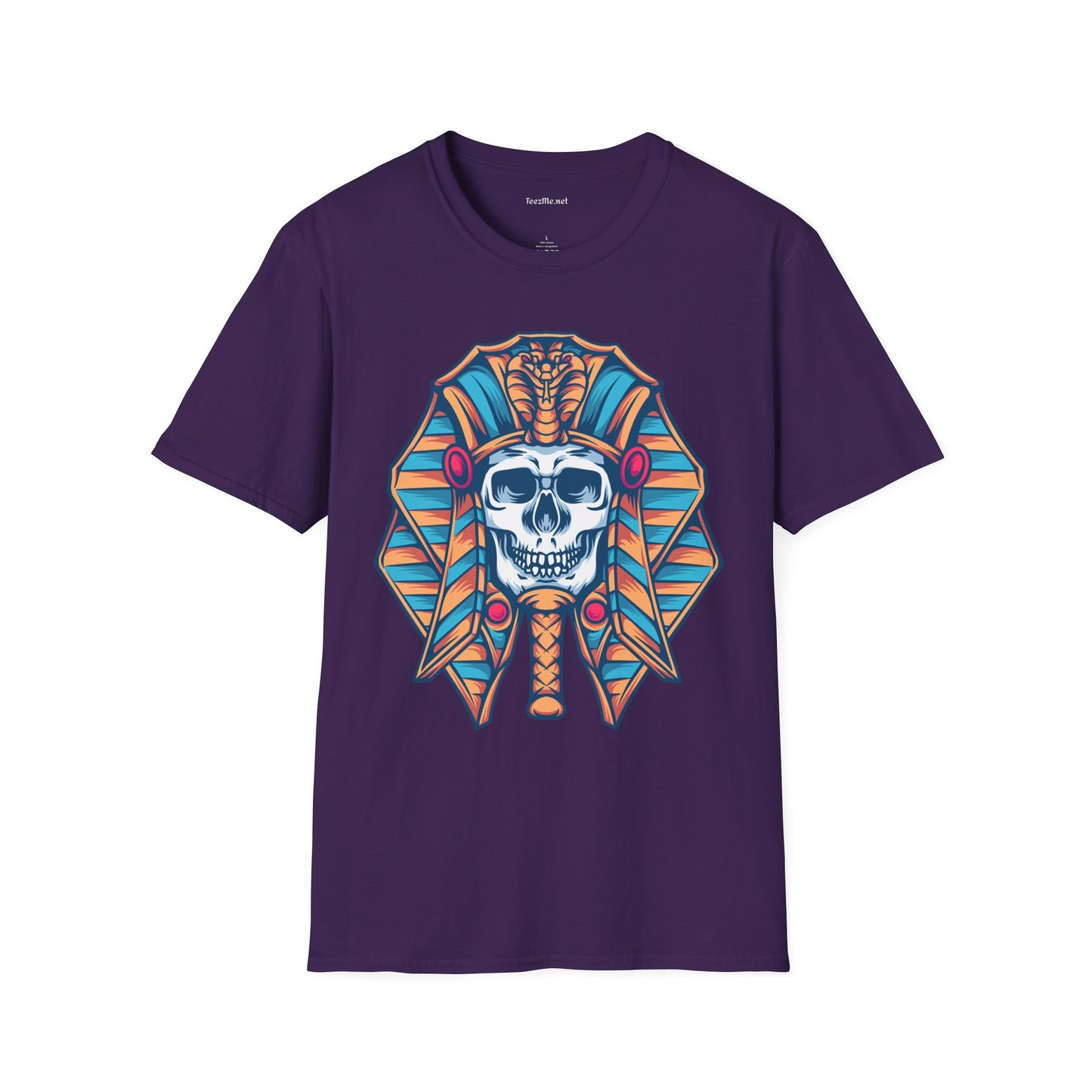Egyptian Skull Unisex Softstyle T-Shirt 100% Cotton