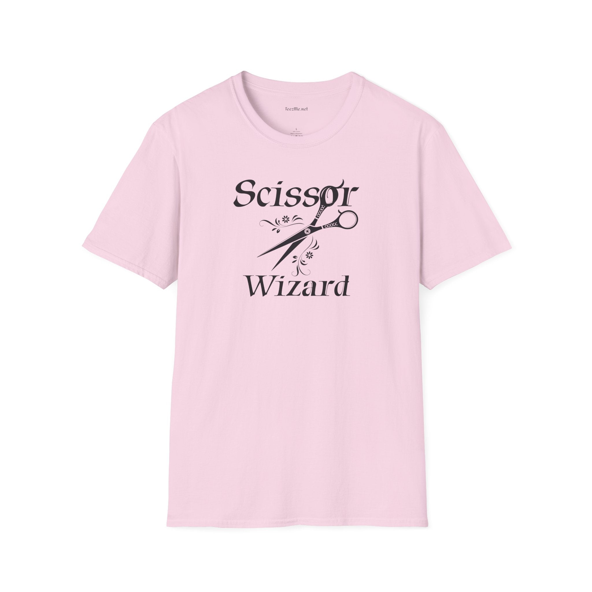 Scissor Wizard Unisex Softstyle T-Shirt 100% Cotton Graphic