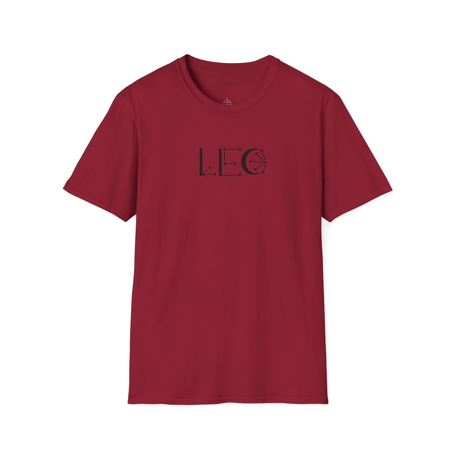Leo Zodiac - Unisex Softstyle T-Shirt 100% Cotton Graphic
