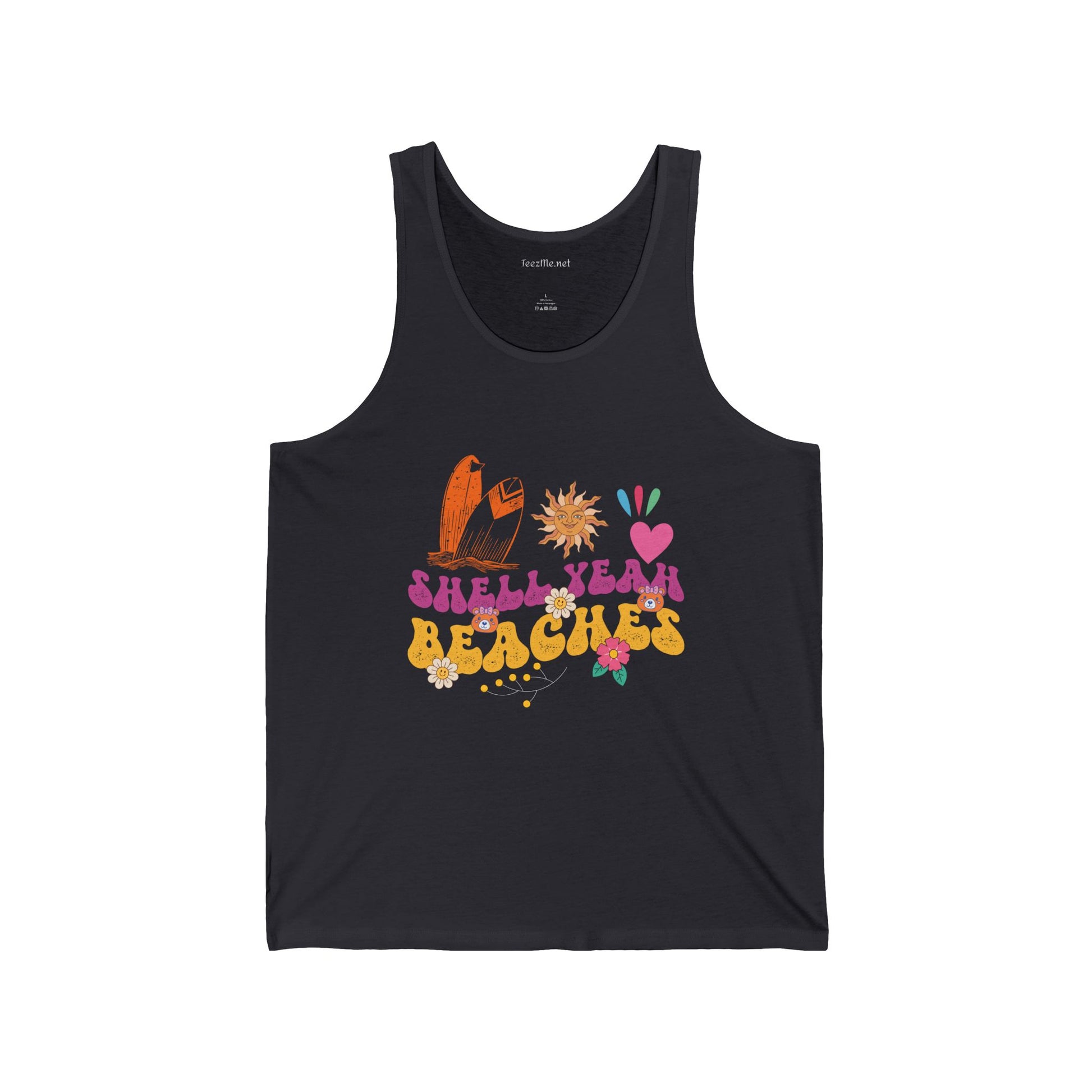 Shell Yeah Beaches 01 Unisex Jersey Tank