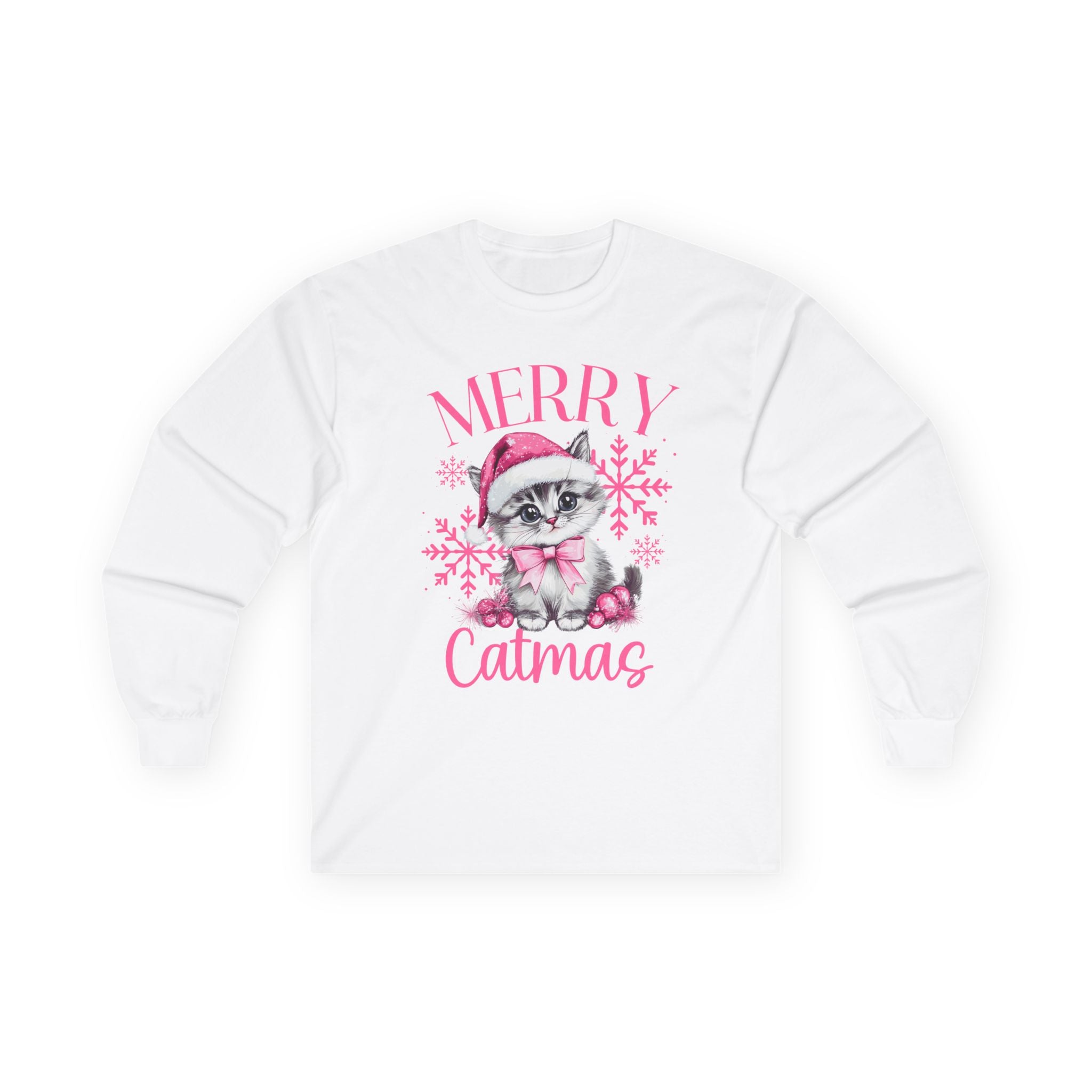 Merry Catmas - Unisex Ultra Cotton Long Sleeve Tee