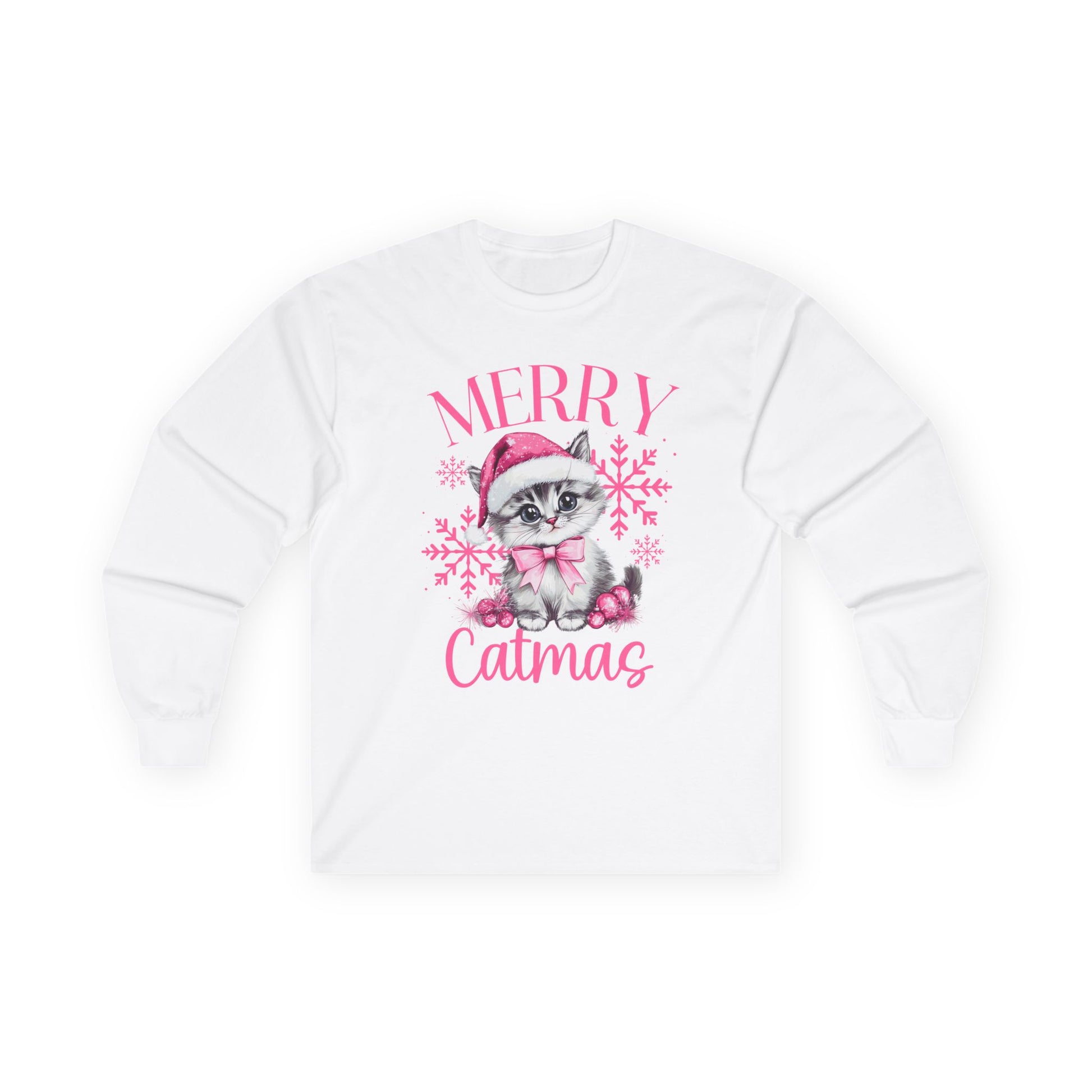 Merry Catmas - Unisex Ultra Cotton Long Sleeve Tee