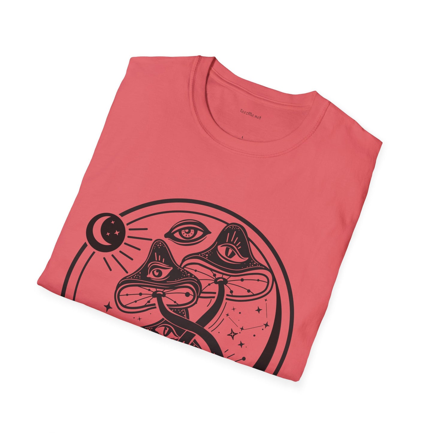 Mushrooms - Unisex Softstyle T-Shirt 100% Cotton Graphic