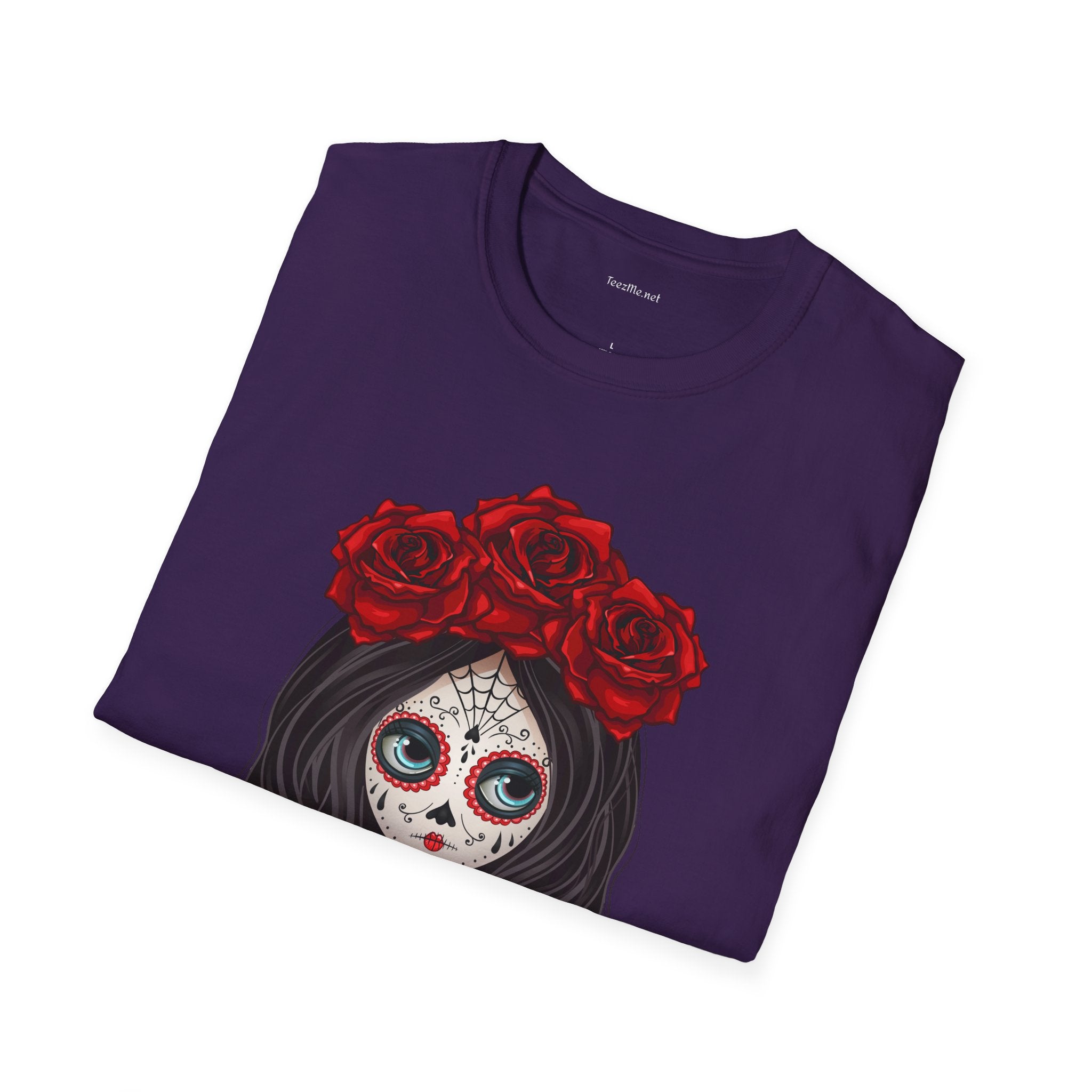 Zombie Girl - Unisex Softstyle T-Shirt 100% Cotton Graphic