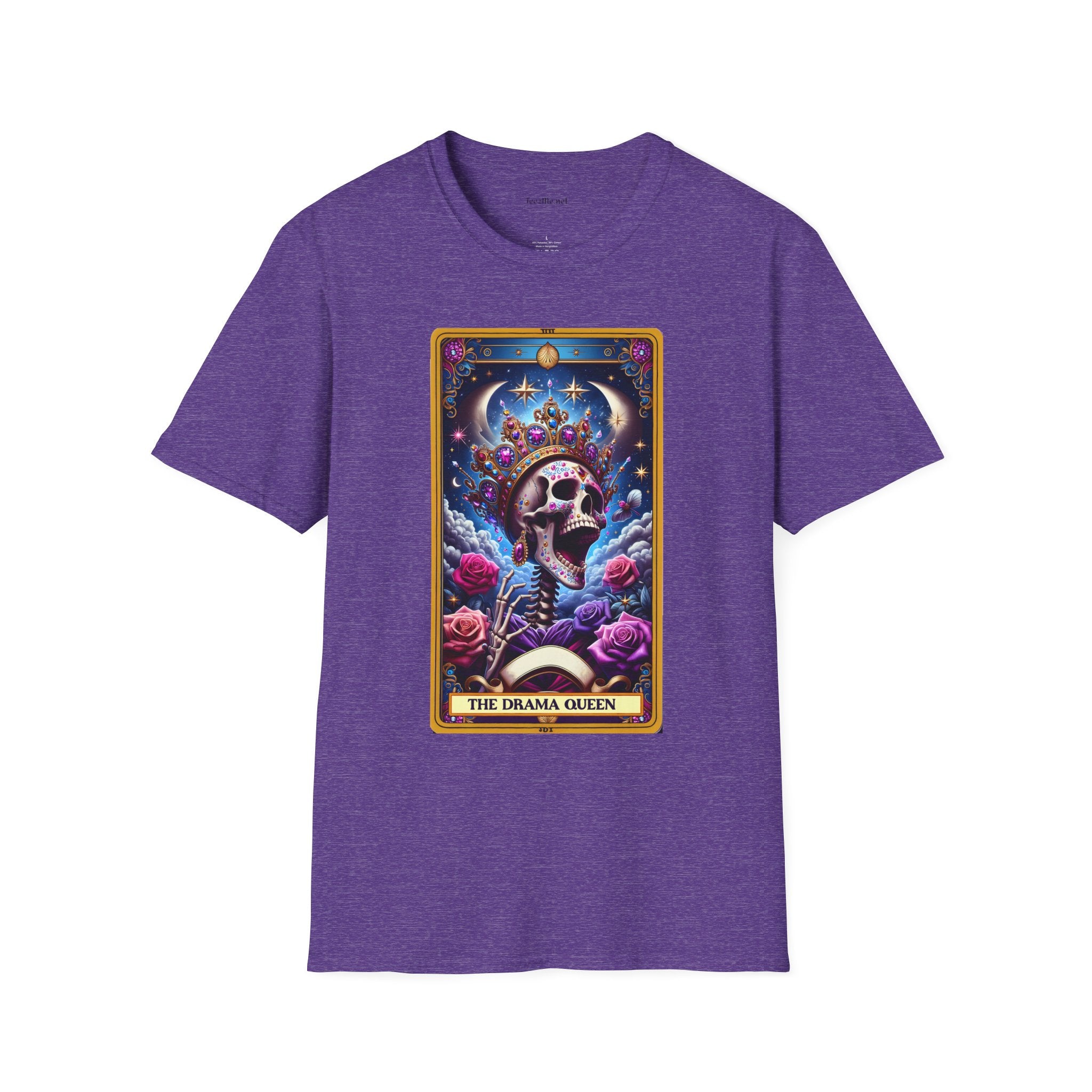 The Drama Queen Unisex Softstyle T-Shirt 100% Cotton  #tarot