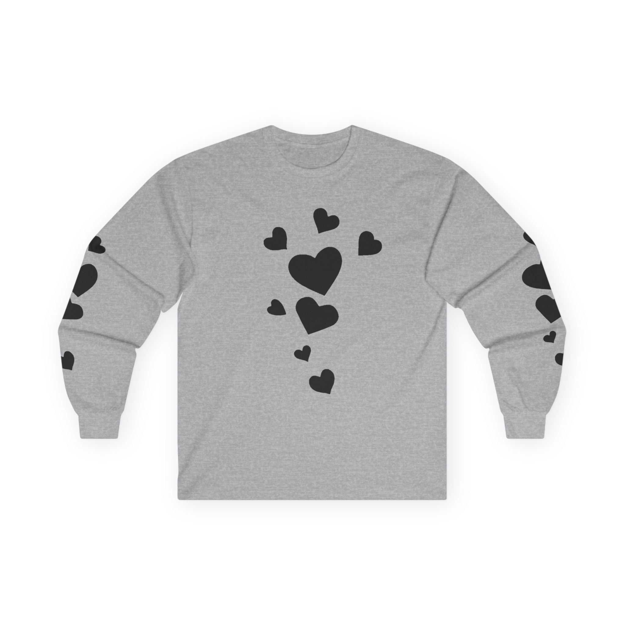 Hearts all over - Unisex Ultra Cotton Long Sleeve Tee