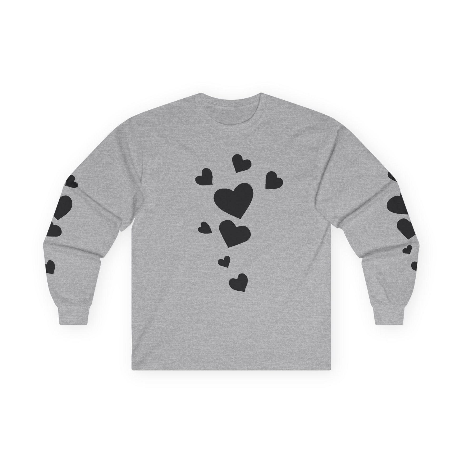 Hearts all over - Unisex Ultra Cotton Long Sleeve Tee