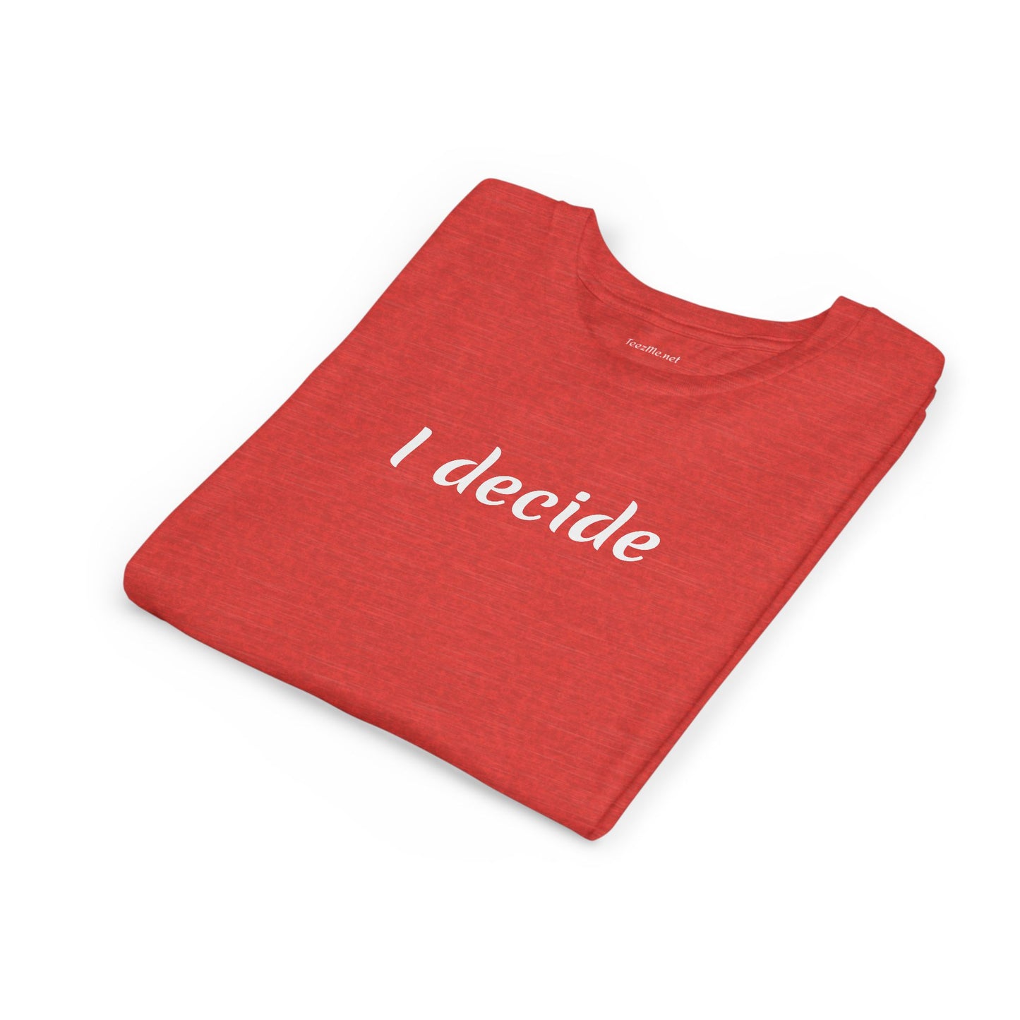 I decide - Unisex Jersey Short Sleeve Tee Petite Adult