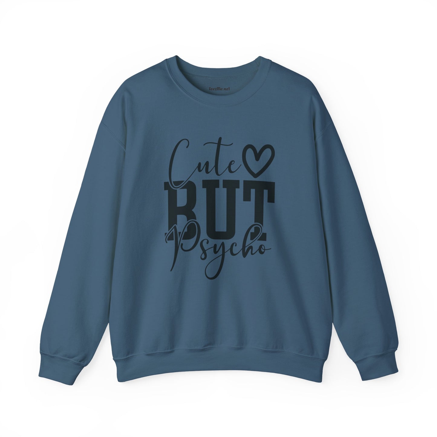 Cute but Psycho Unisex Heavy Blend™ Crewneck Sweatshirt Inspirational