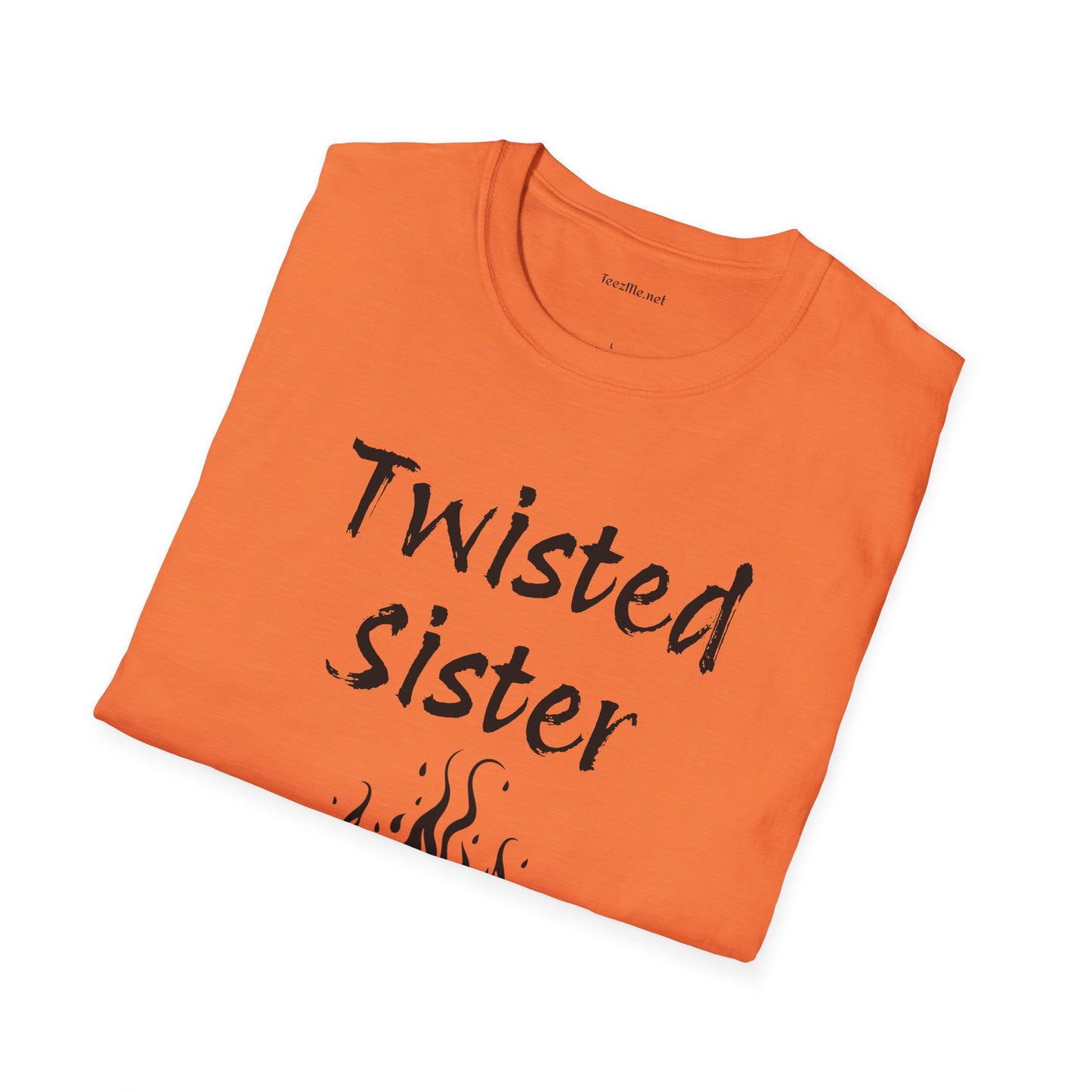 Twisted Sister 02 Unisex SoftStyle T-Shirt 100% Cotton