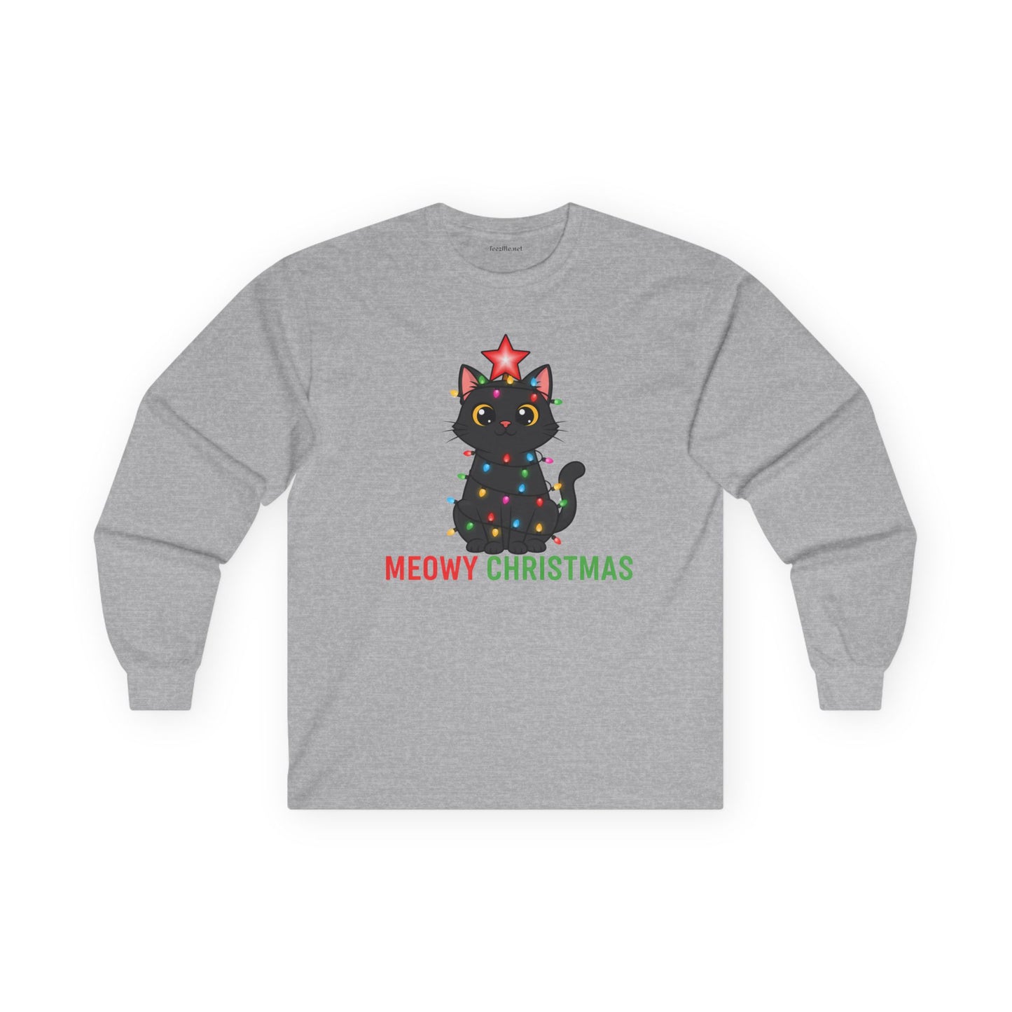 Meowy Christmas Unisex Ultra Cotton Long Sleeve Tee