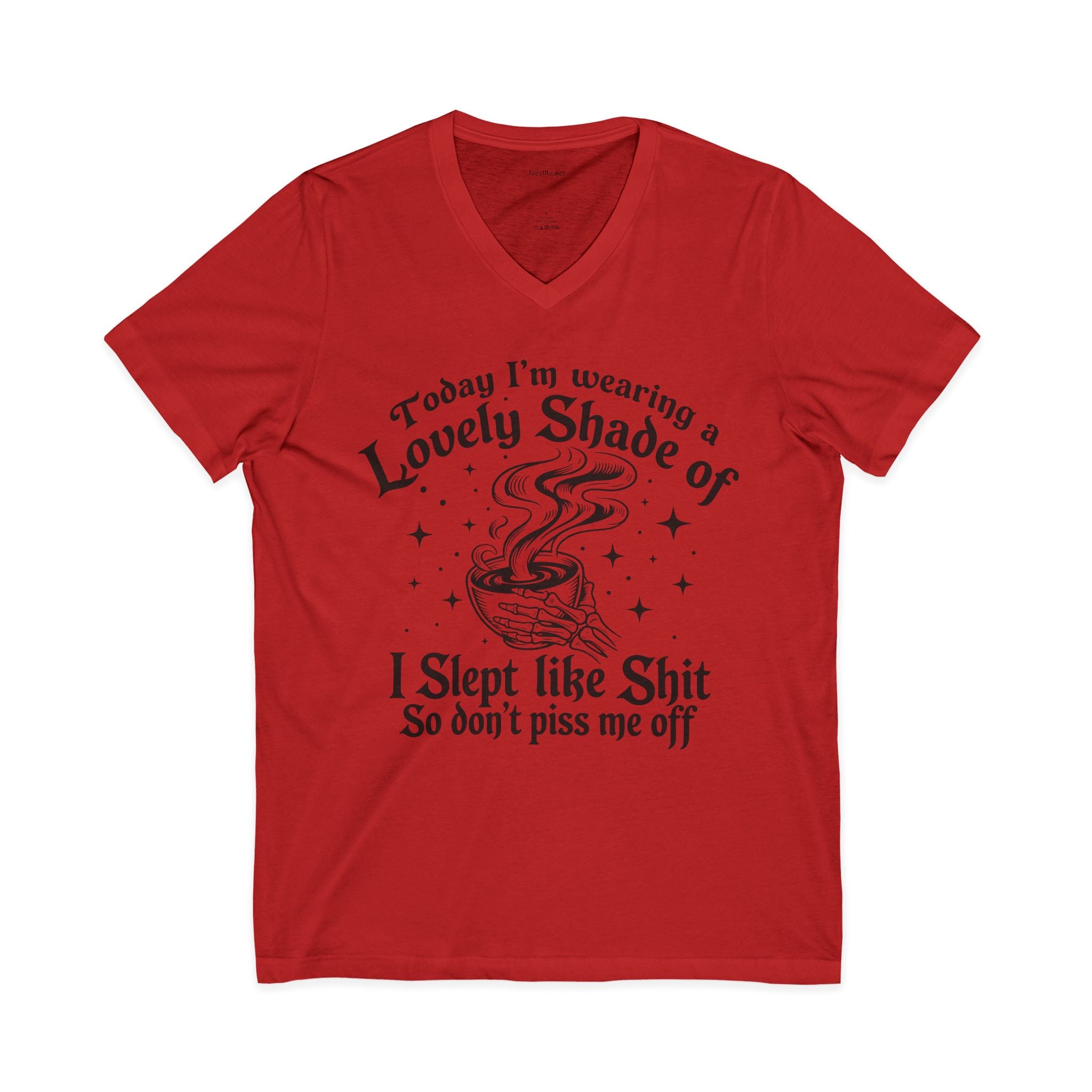 A Lovely Shade 01 Unisex Jersey Short Sleeve V-Neck Tee