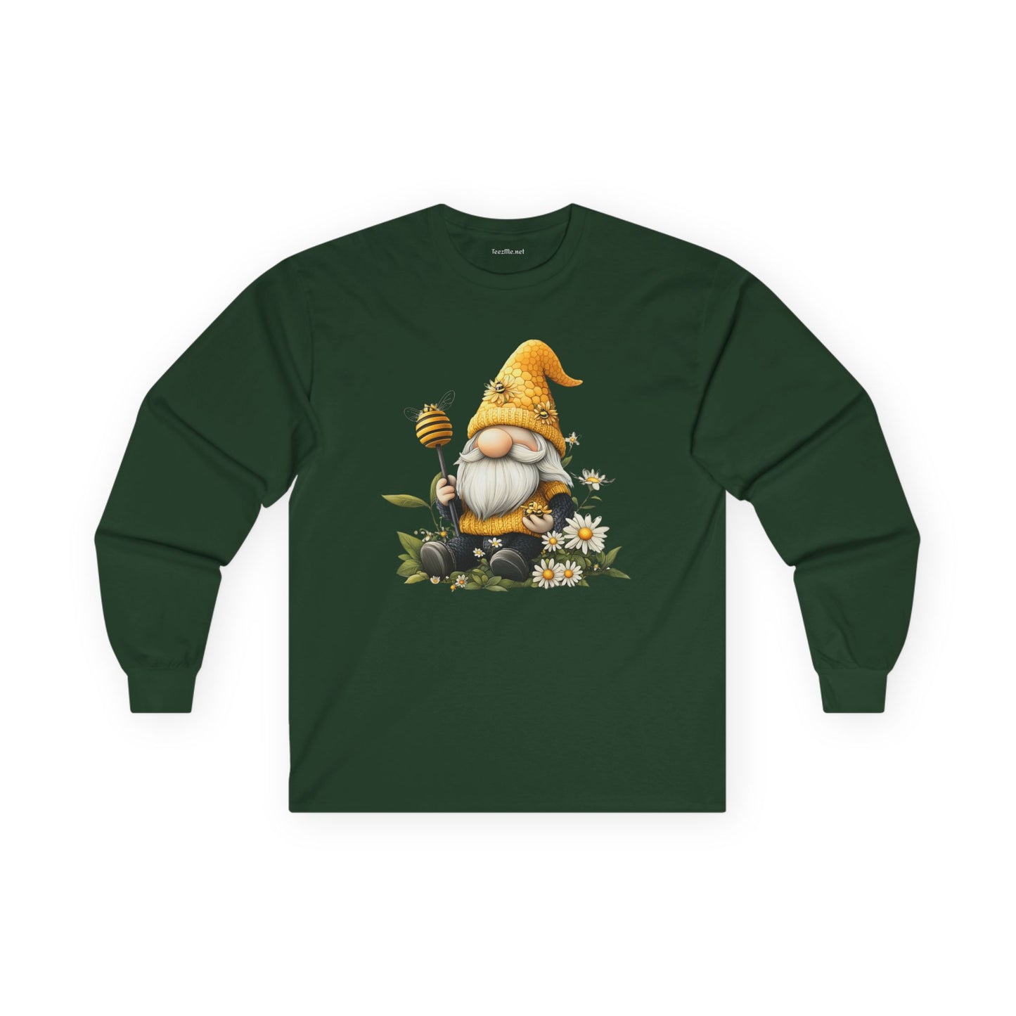 Honey Bee Gnome 01 Unisex Ultra Cotton Long Sleeve Tee