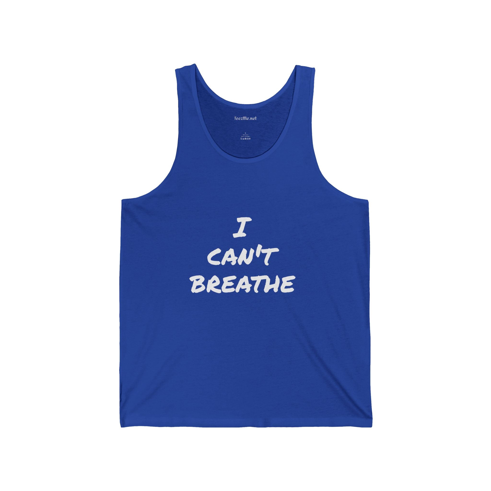 I can't breathe  - Unisex Jersey Tank (2)