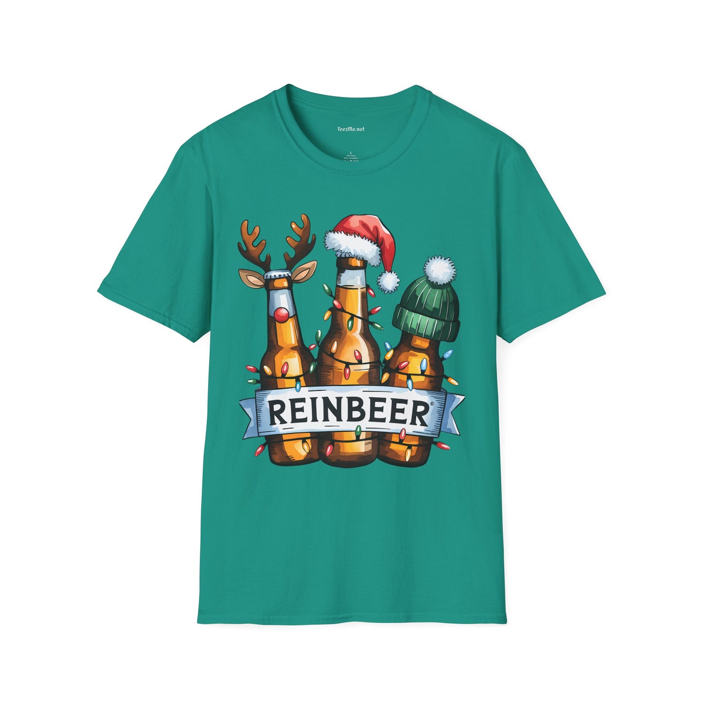 REINBEER Unisex Softstyle T-Shirt 100% Cotton