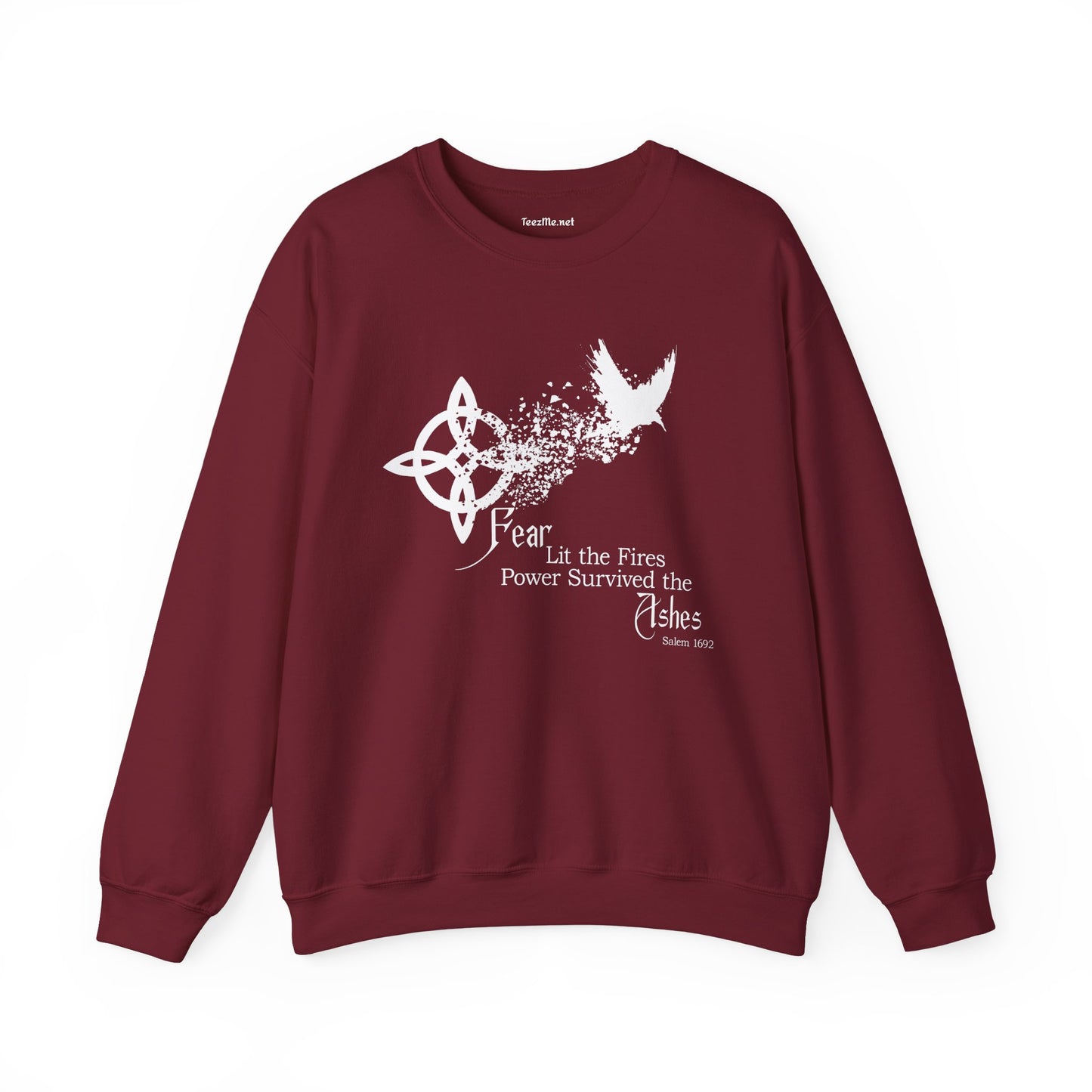 Fear Lit the Fires Unisex Heavy Blend™ Crewneck Sweatshirt Graphic