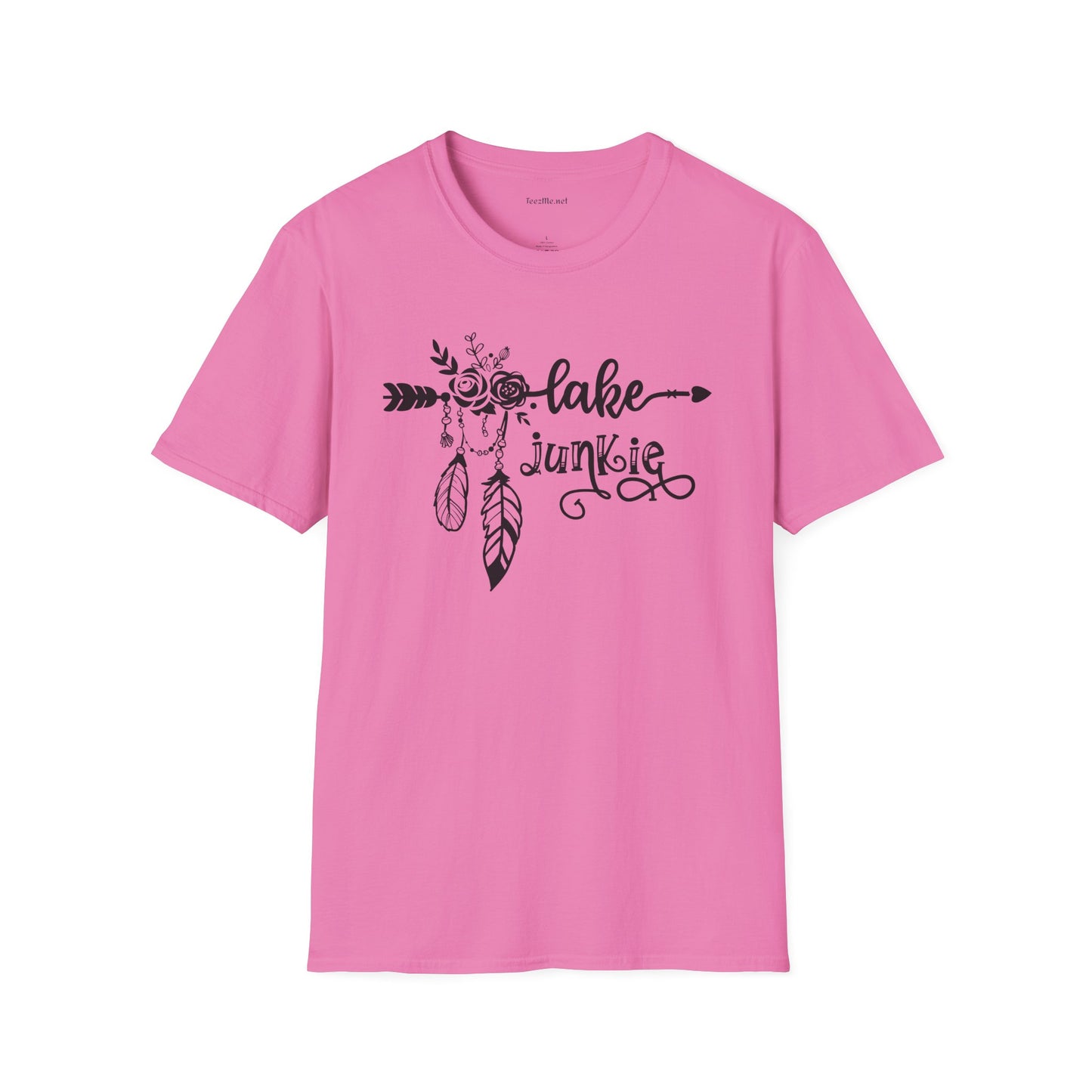 Lake Junkie Unisex Softstyle T-Shirt 100% Cotton Graphic