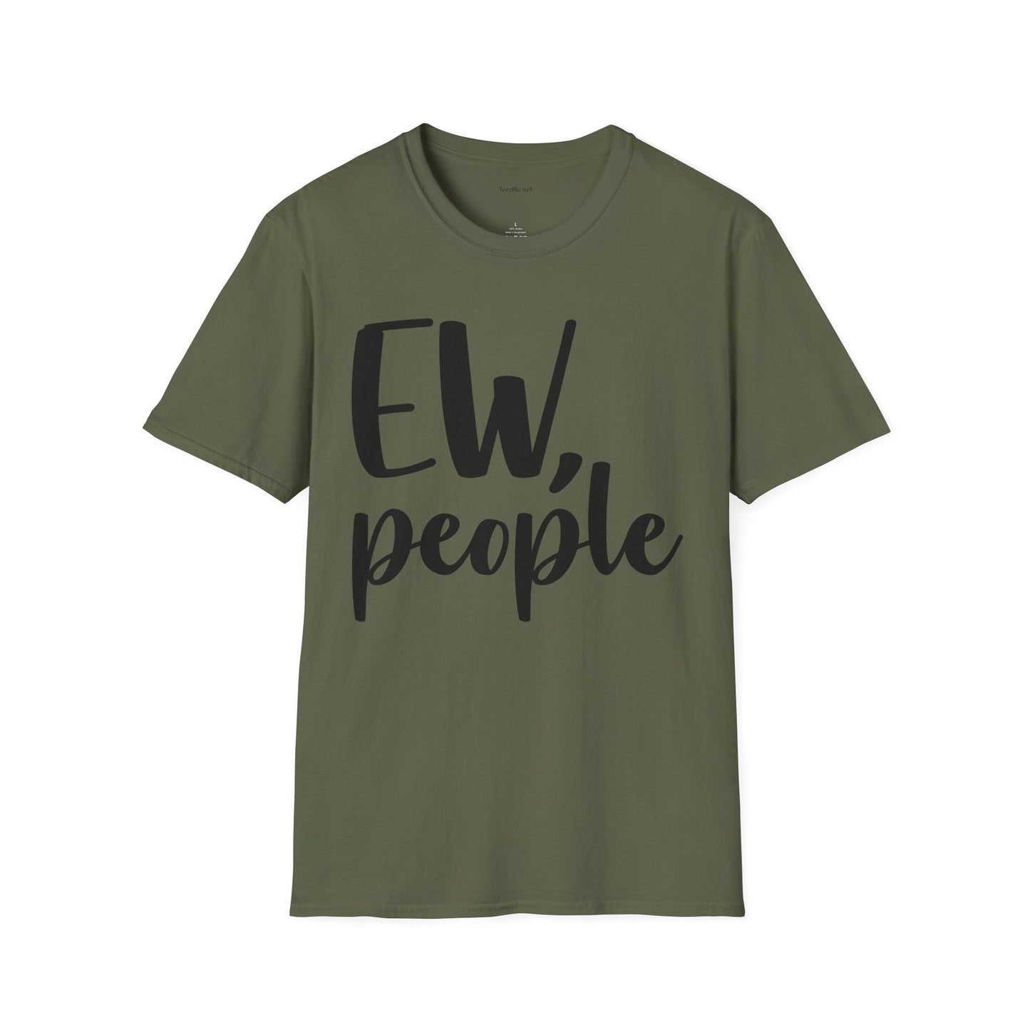 EW, people - Unisex Softstyle T-Shirt I00% Cotton Graphic