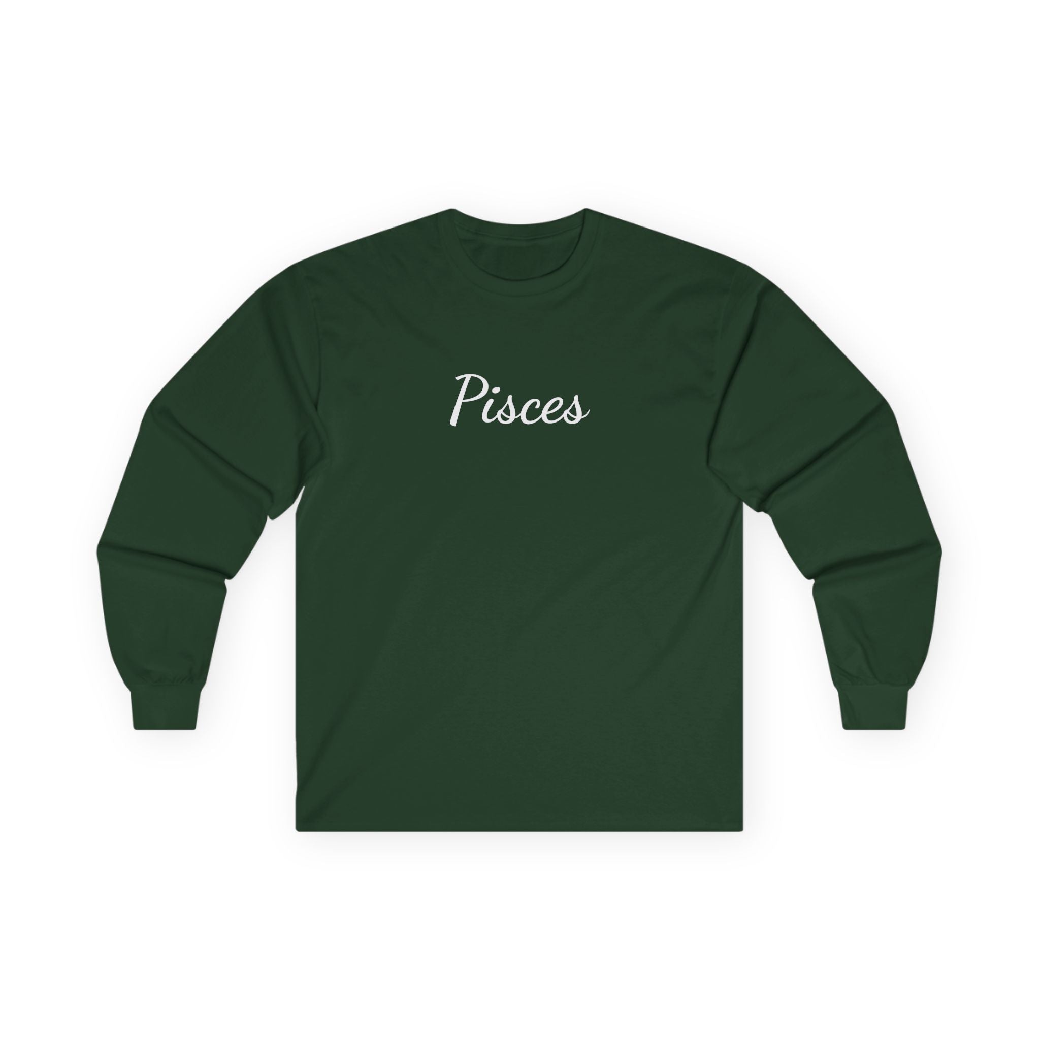 Pisces - Unisex Ultra Cotton Long Sleeve Tee #zodiac #tarot