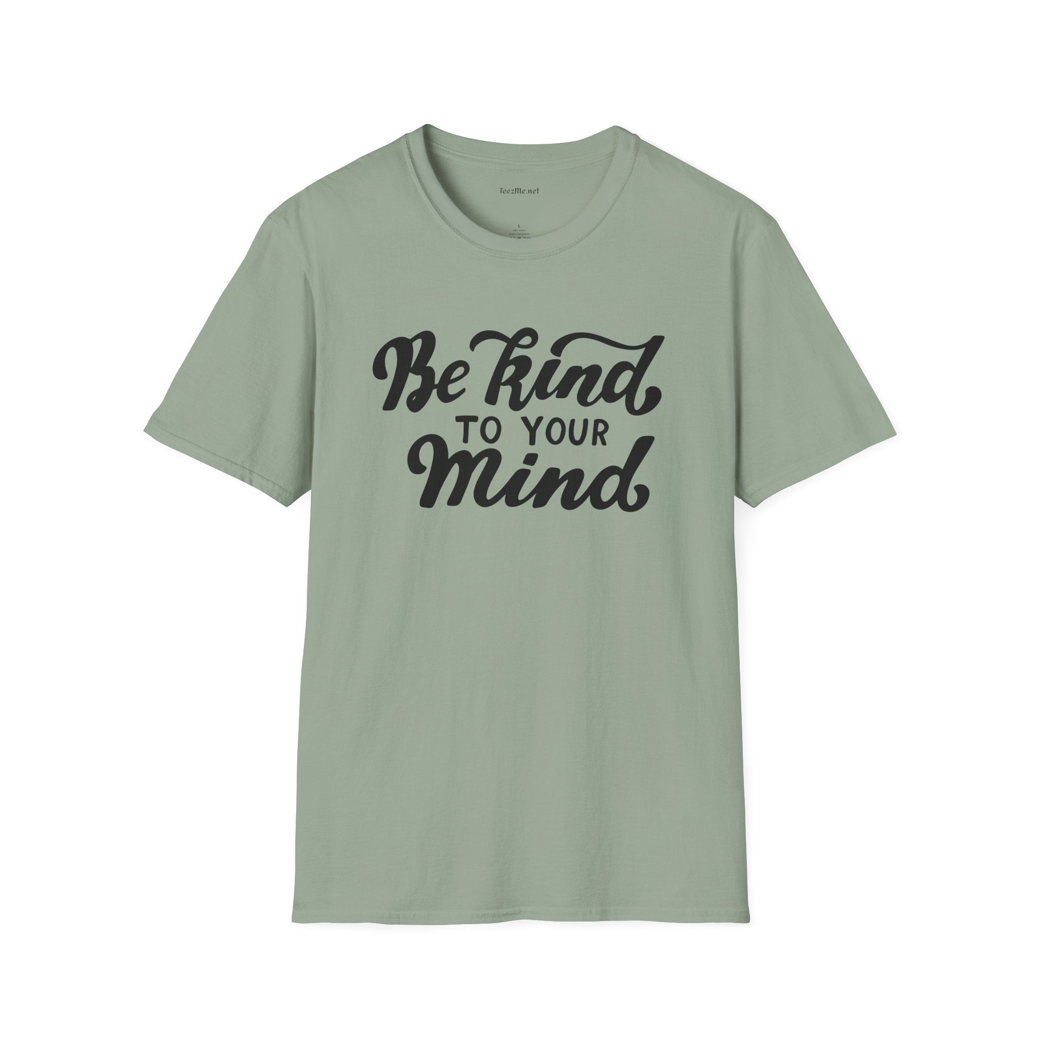 Be kind to your Mind Unisex Softstyle T-Shirt 100% Cotton Graphic