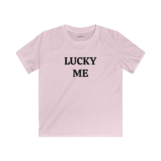 LUCKY ME - Unisex Softstyle T-Shirt 100% Cotton Graphic Petite Adult