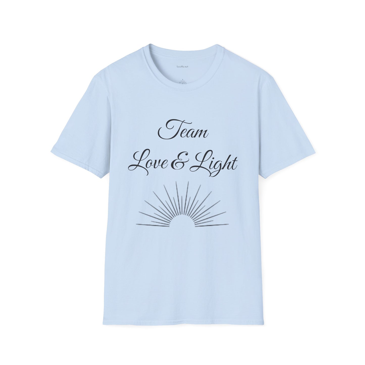 Team Love & Light - Unisex Softstyle T-Shirt 100% Cotton Graphic