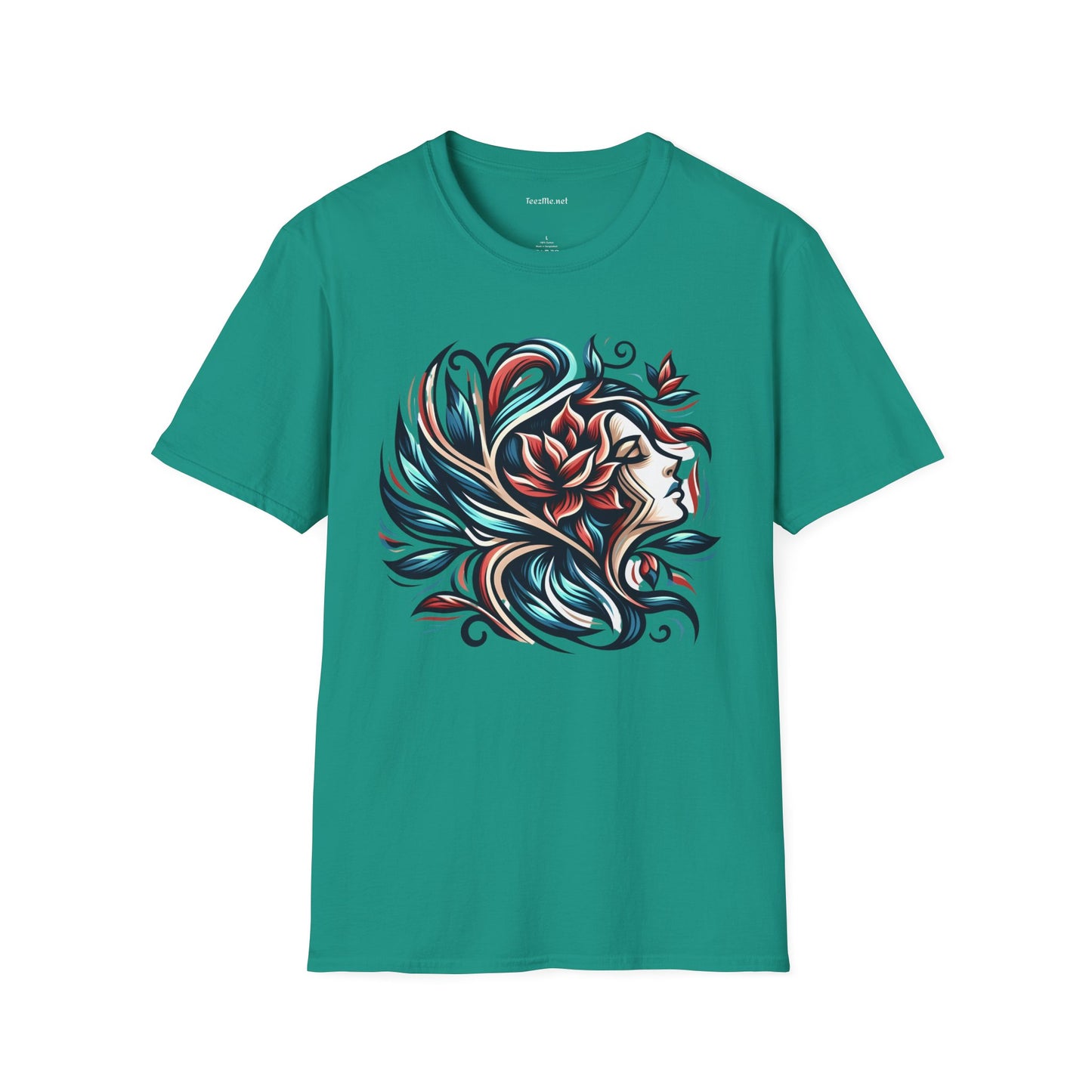 Transformation Woman 02 Unisex Softstyle T-Shirt 100% Cotton Graphic