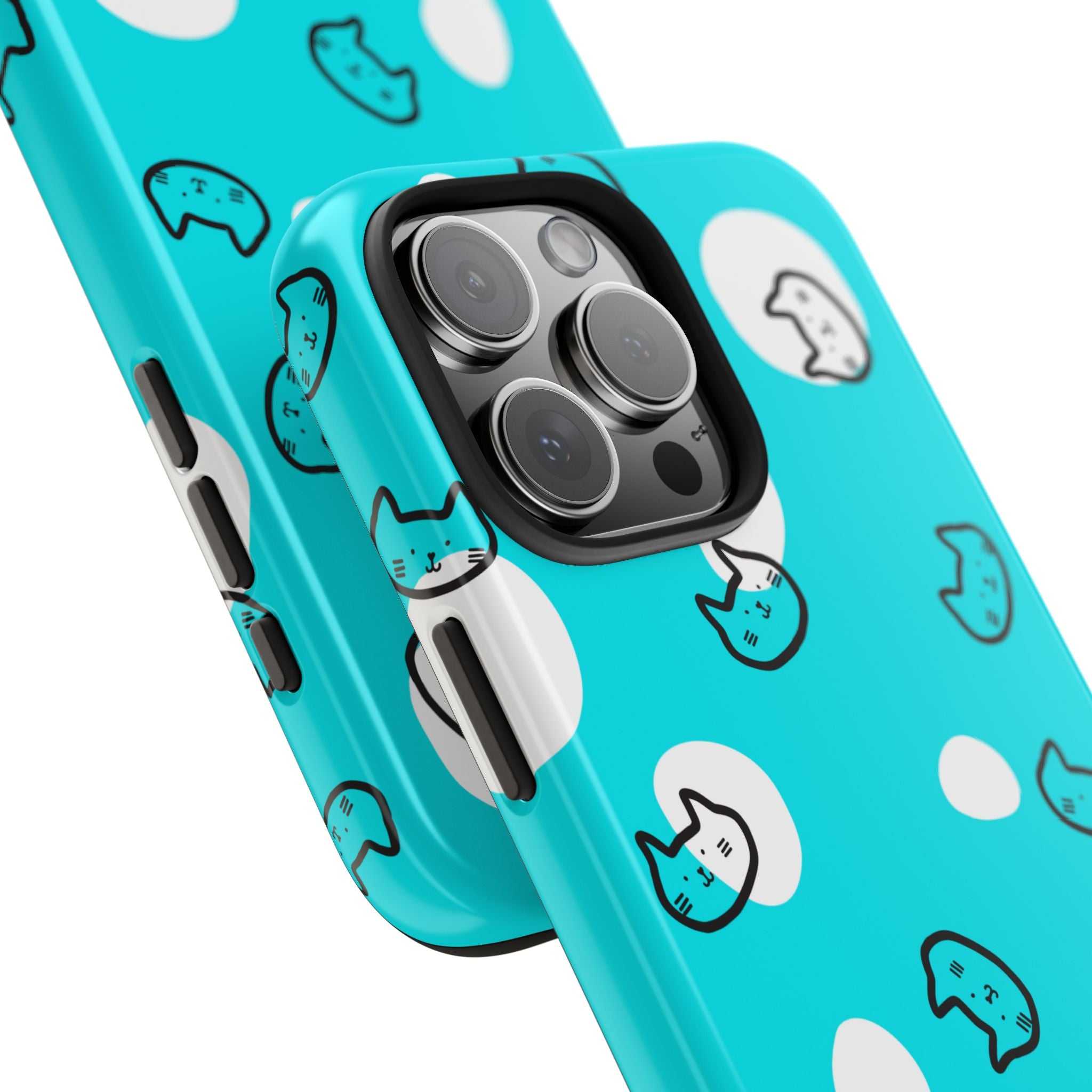 Cute Cat Pattern Cell Phone Case Tough Phone Cases