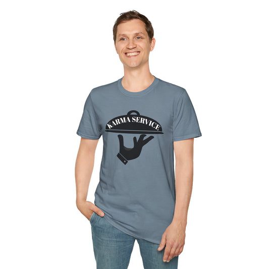 KARMA SERVICE - Unisex Softstyle T-Shirt 100% Cotton Graphic