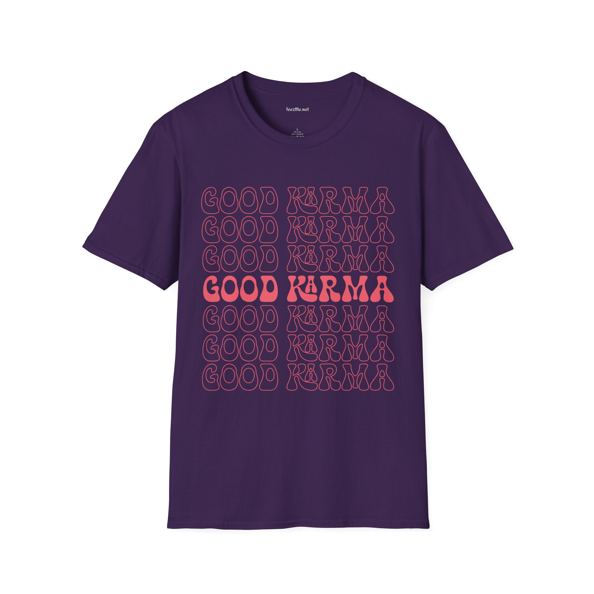 GOOD KARMA Unisex Softstyle T-Shirt 100% Cotton Graphic