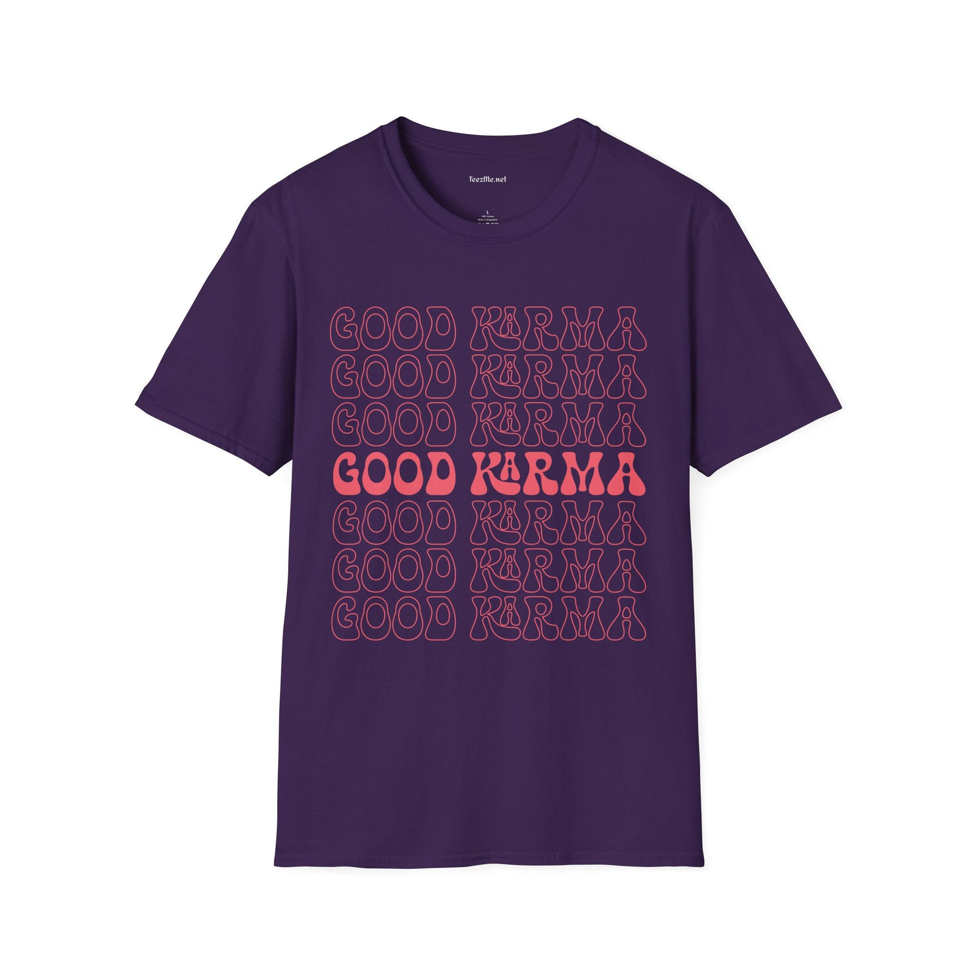 GOOD KARMA Unisex Softstyle T-Shirt 100% Cotton Graphic
