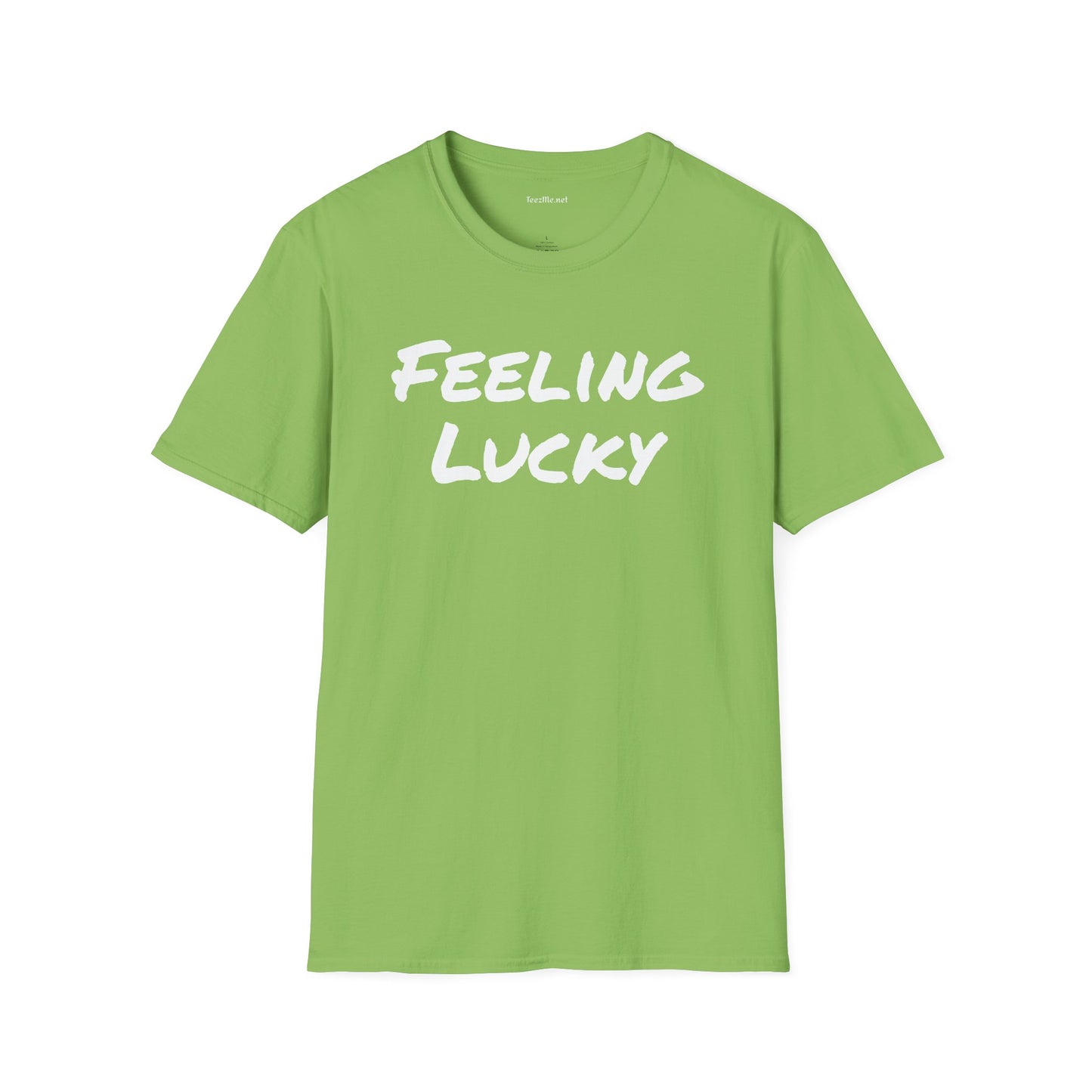 Feeling Lucky - Unisex Softstyle T-Shirt 100% Cotton Graphic