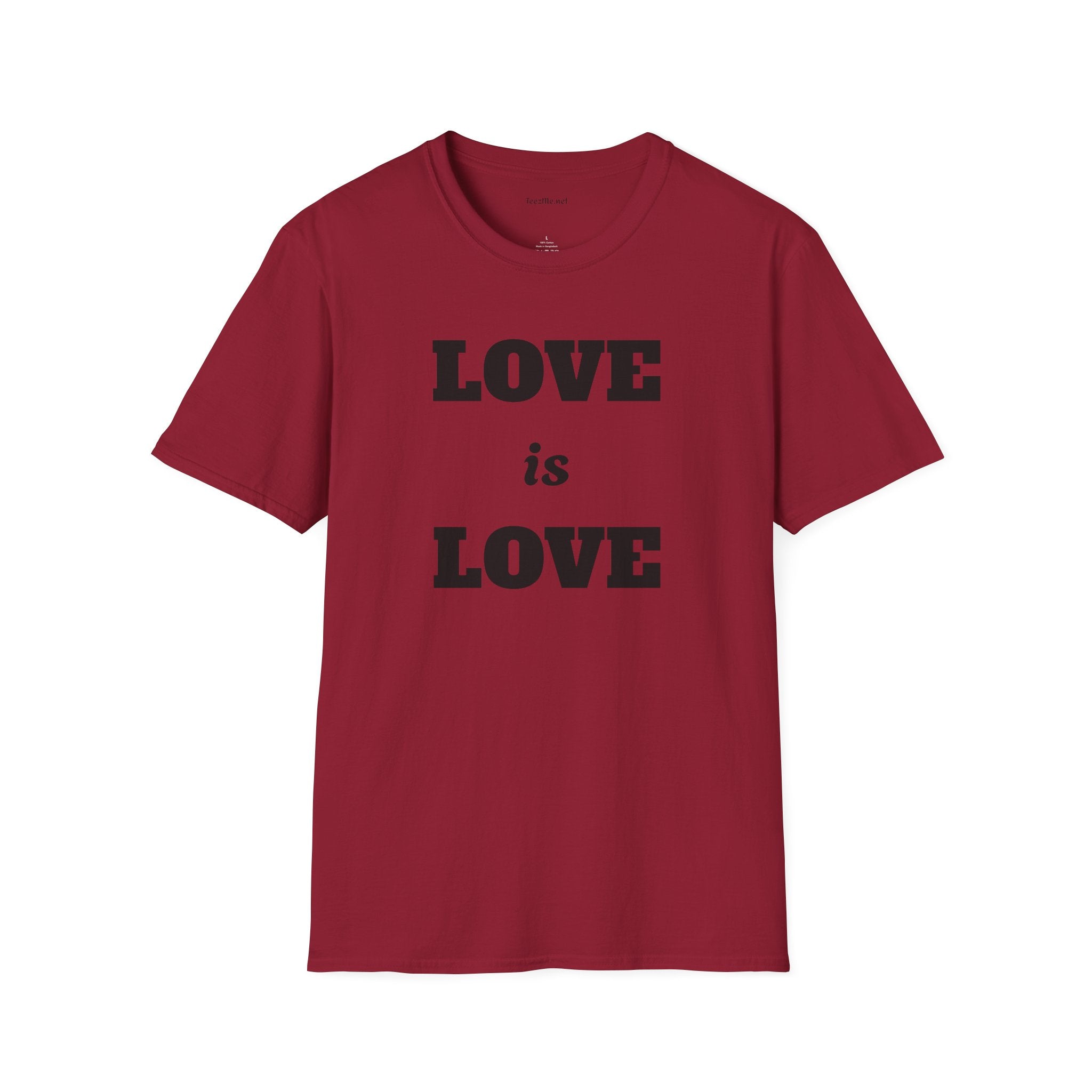 Love is Love - Unisex Softstyle T-Shirt 100% Cotton Graphic