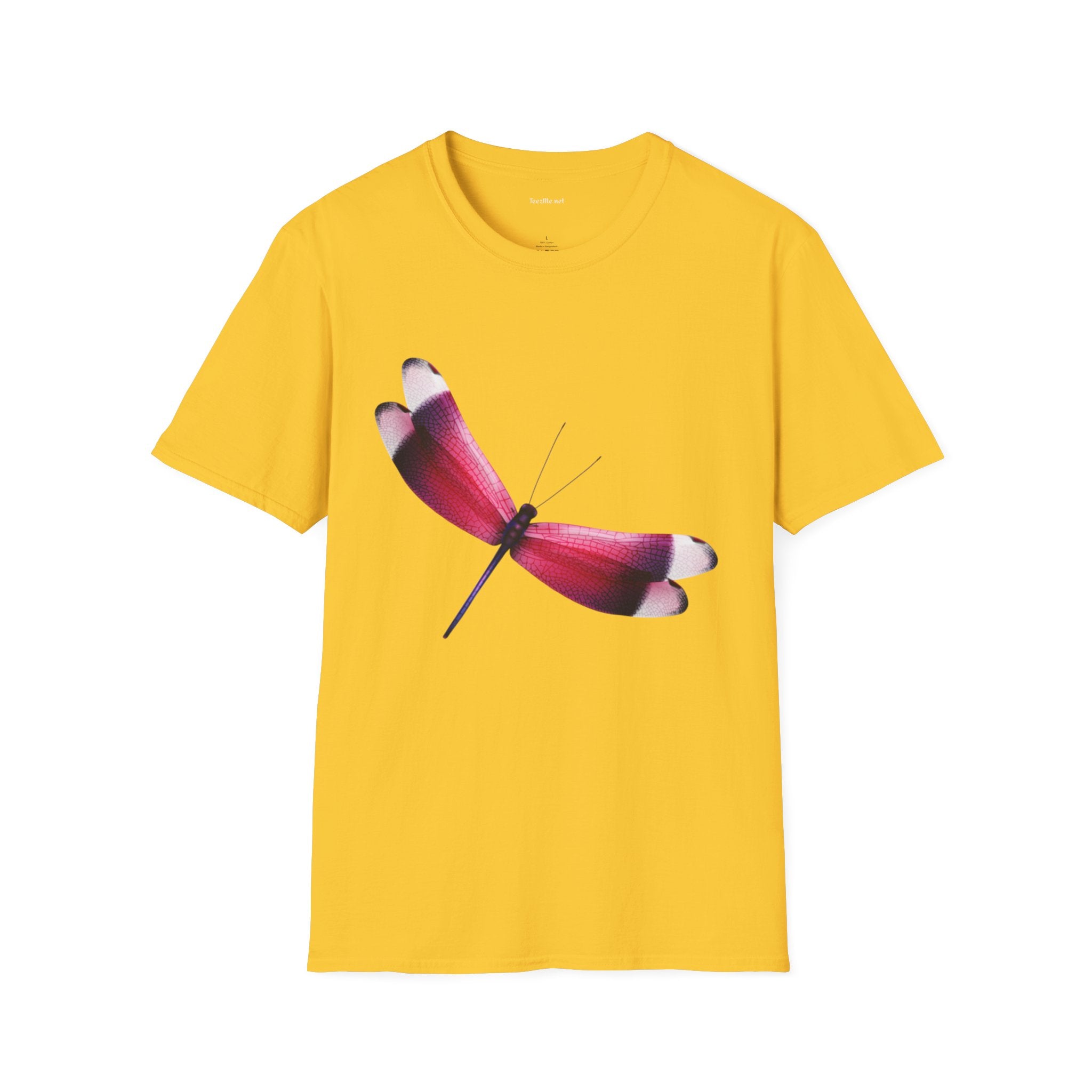 Dragonfly - Unisex Softstyle T-Shirt 100% Cotton Graphic