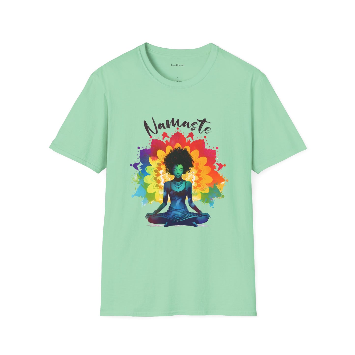 Namaste - Unisex Softstyle T-Shirt 100% Cotton Graphic