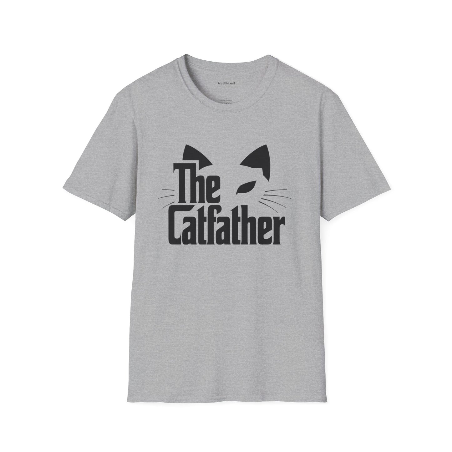 The Catfather 1 Unisex Softstyle T-Shirt 100% Cotton Graphic