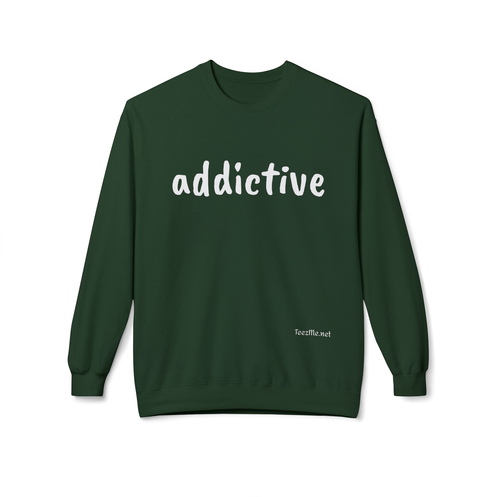 Addictive - Unisex Midweight Softstyle Fleece Crewneck Sweatshirt