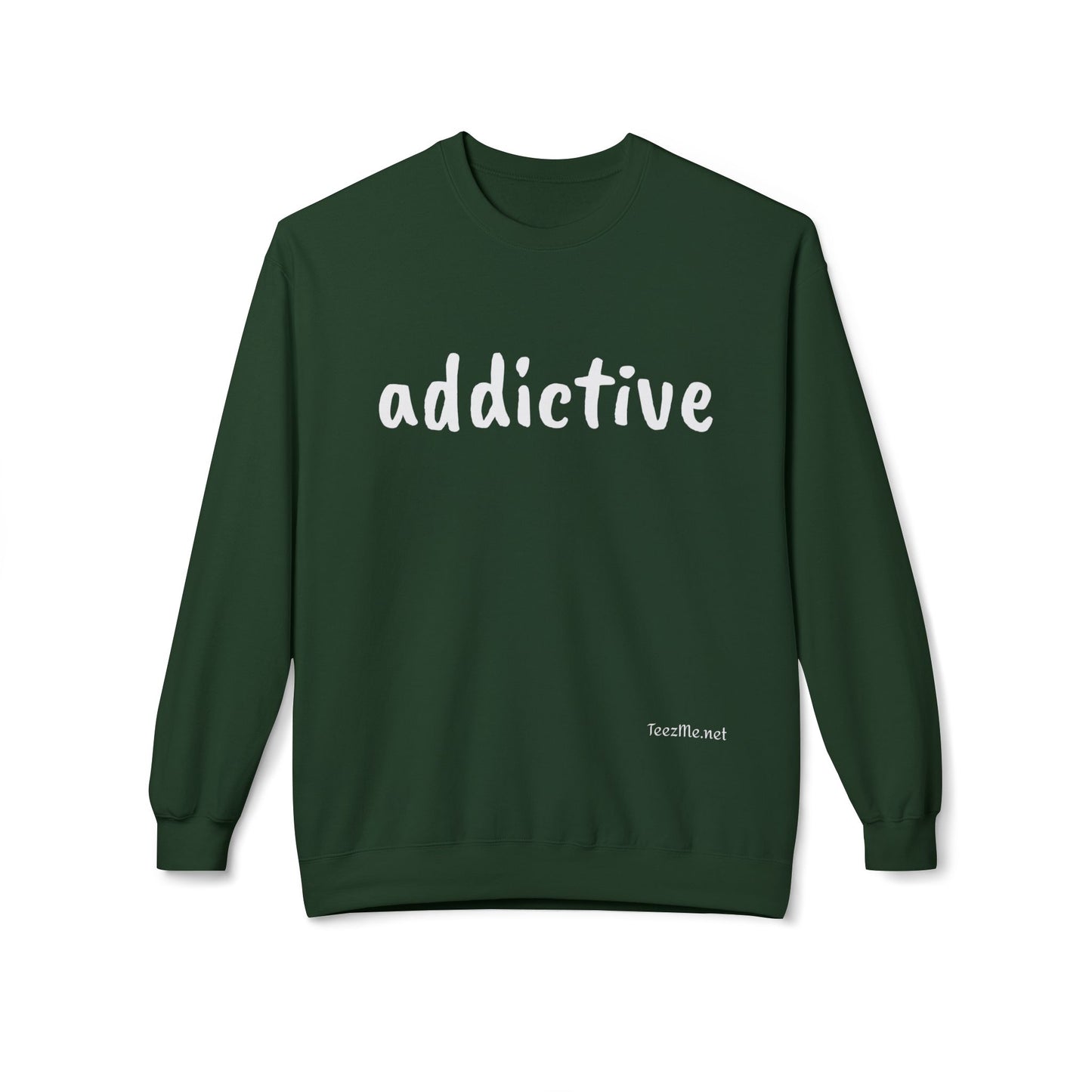 Addictive - Unisex Midweight Softstyle Fleece Crewneck Sweatshirt