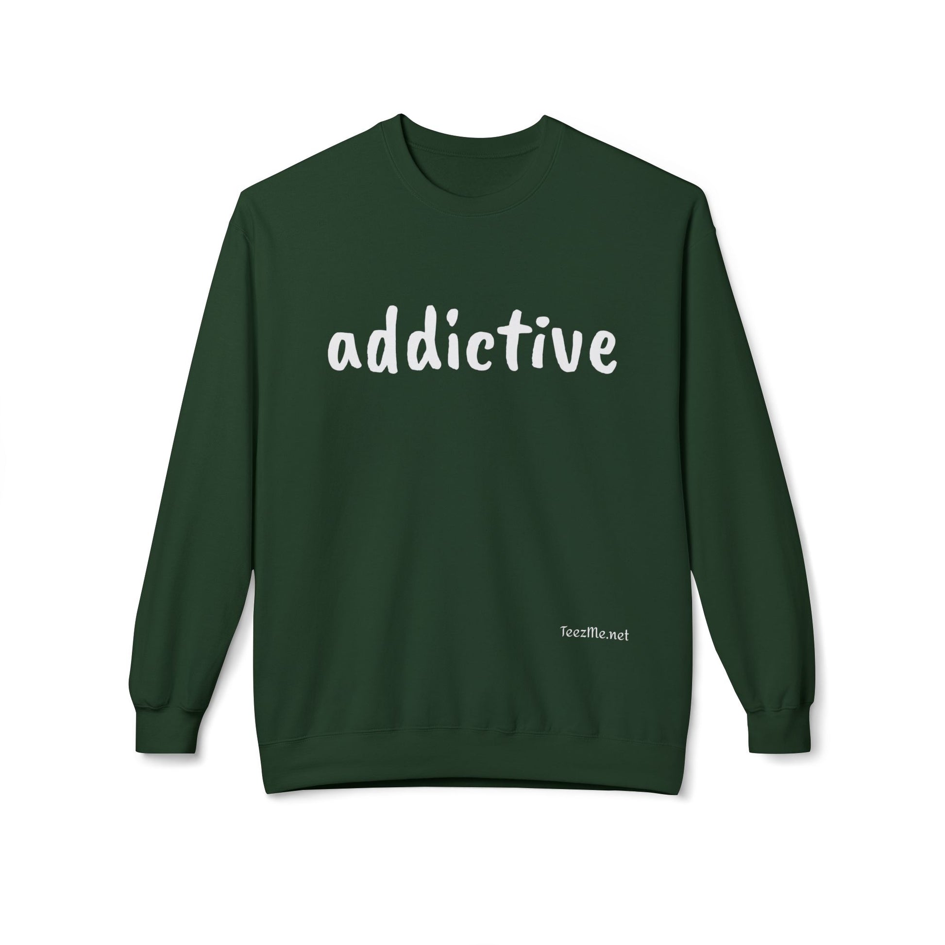 Addictive - Unisex Midweight Softstyle Fleece Crewneck Sweatshirt