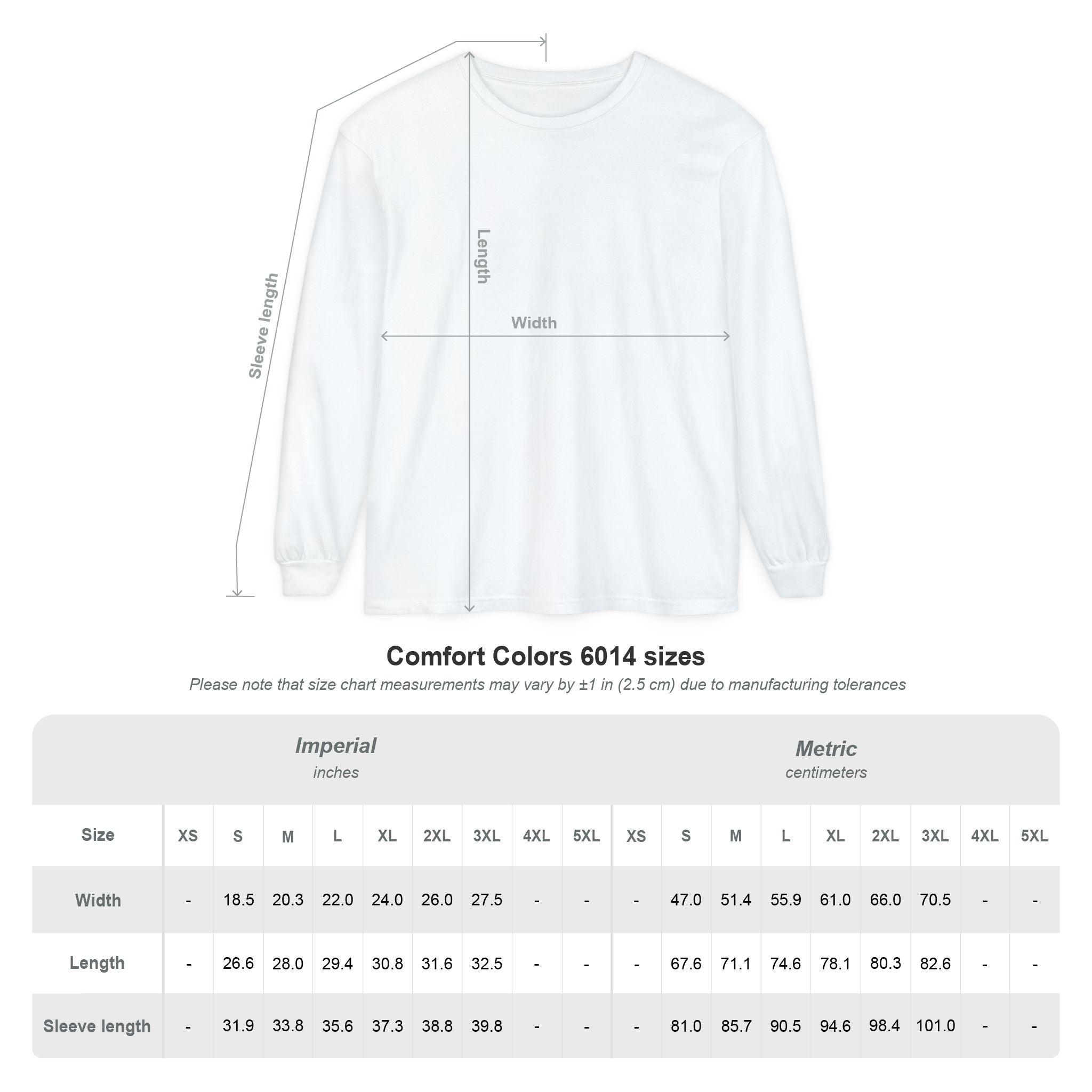 The moon made me do it - Unisex Garment-dyed Long Sleeve T-Shirt