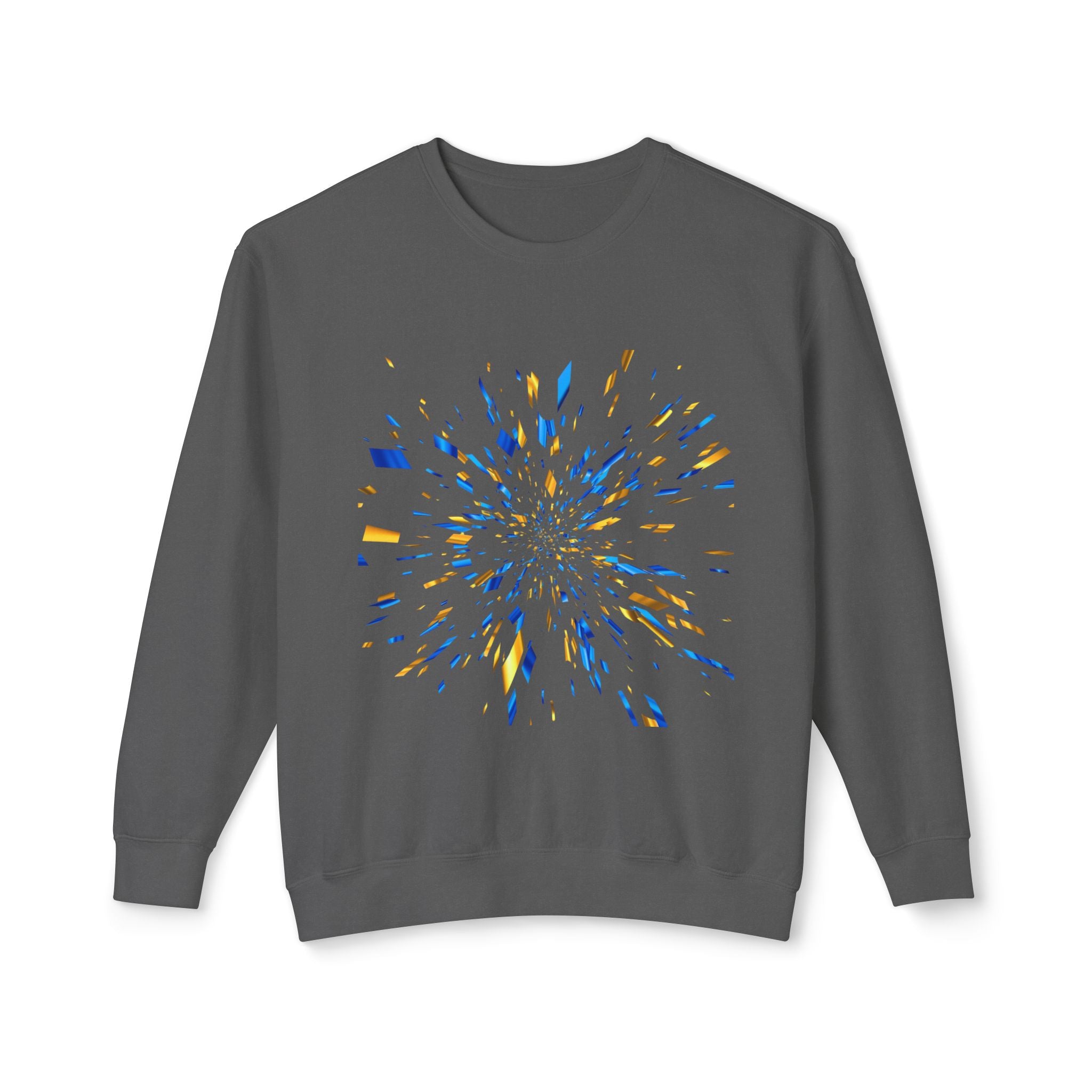 Burst - Unisex Lightweight Crewneck Sweatshirt