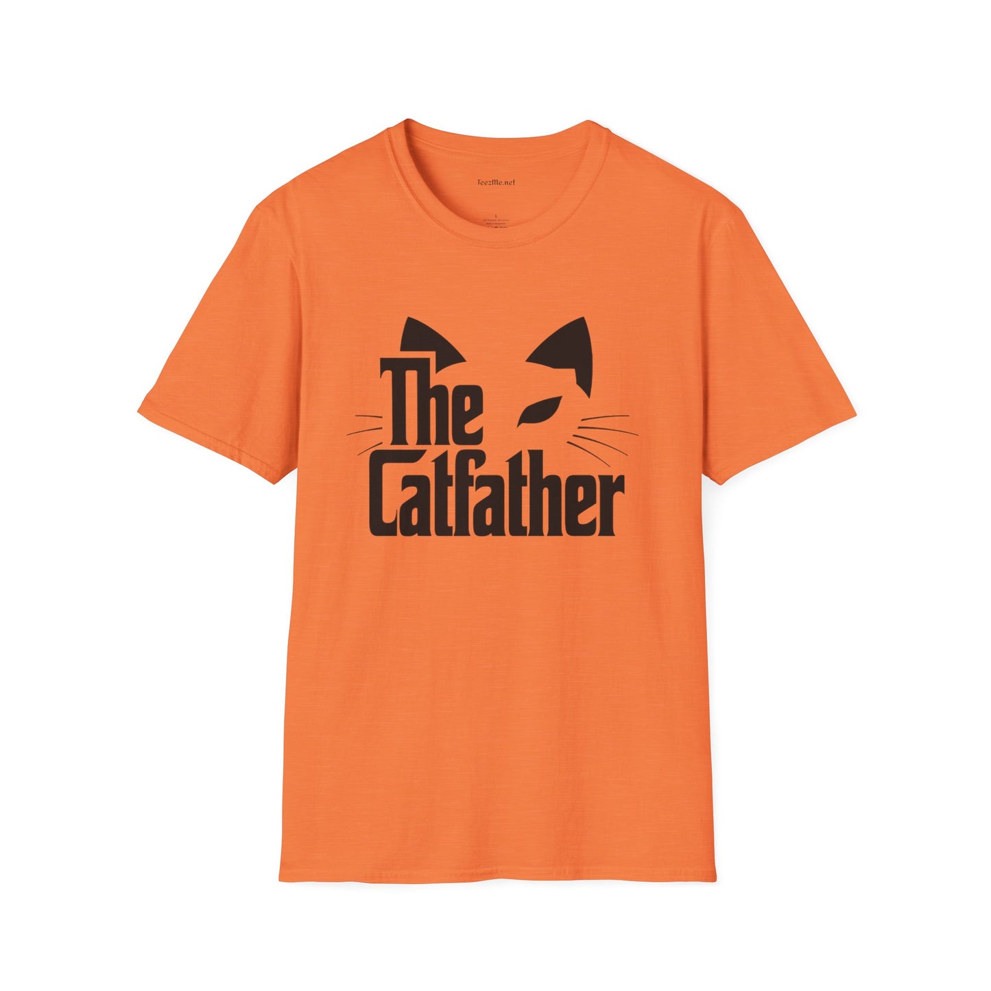 The Catfather 1 Unisex Softstyle T-Shirt 100% Cotton Graphic