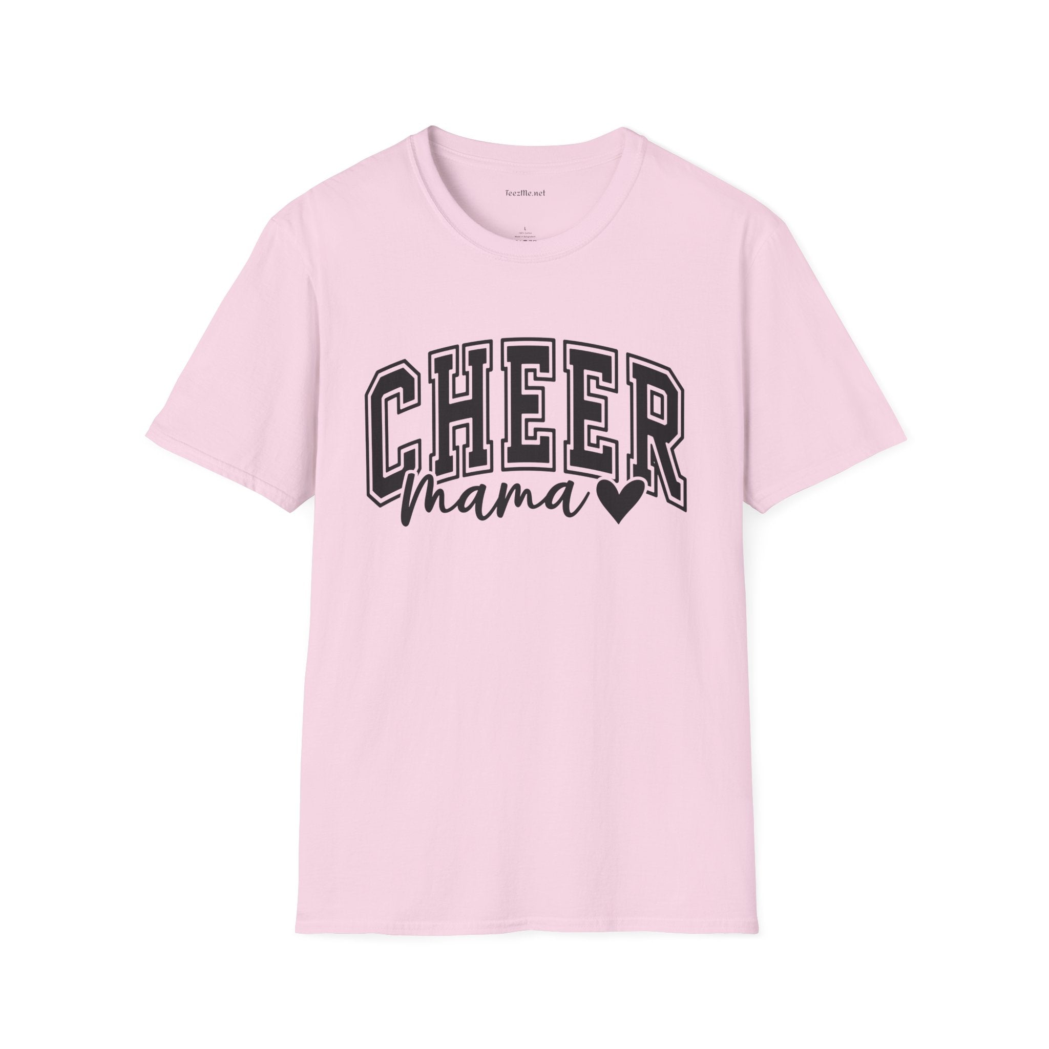 Cheer Mama Unisex Soft Style T-Shirt 100% Cotton Graphic