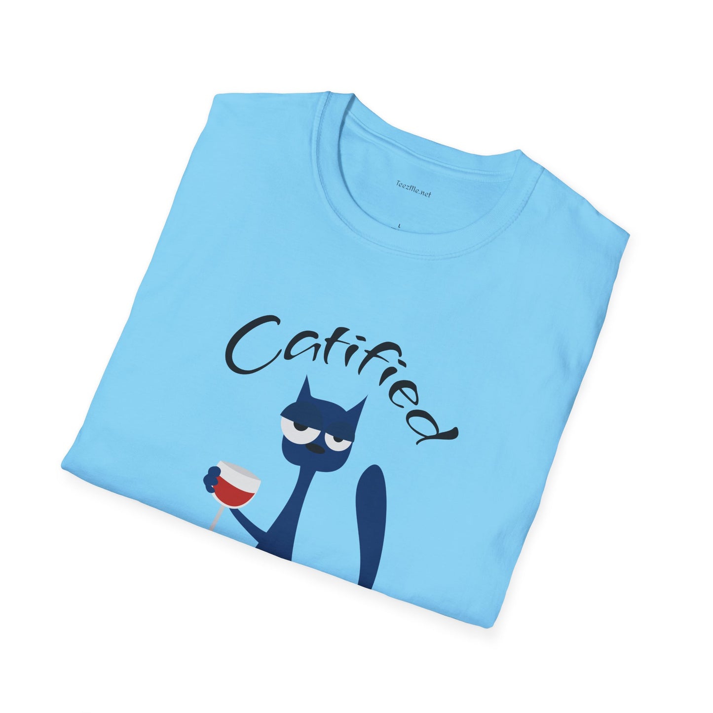 Catified Therapist - Unisex Softstyle T-Shirt 100% Cotton Graphic