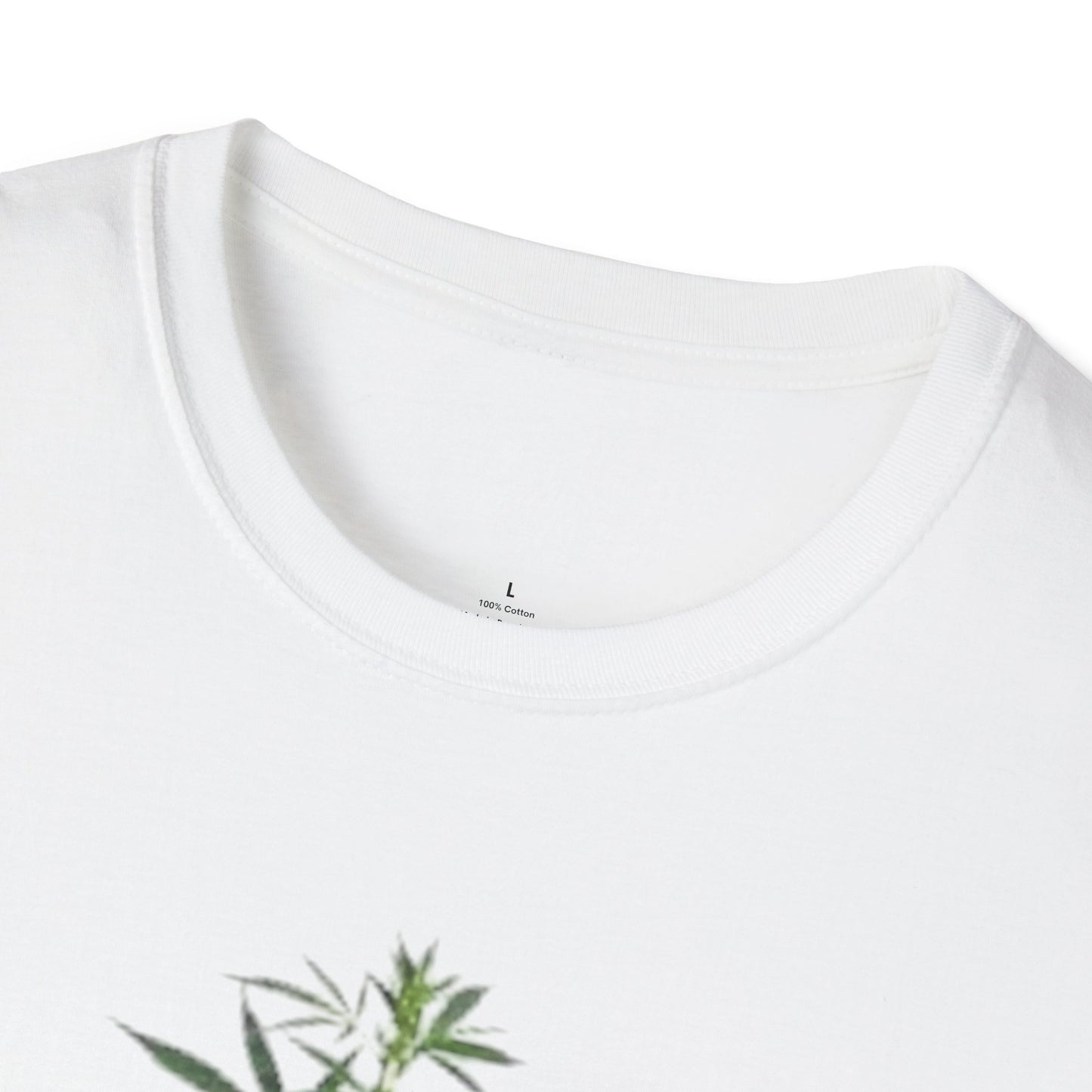 Weed Plant - nisex Softstyle T-Shirt 100% Cotton Graphic