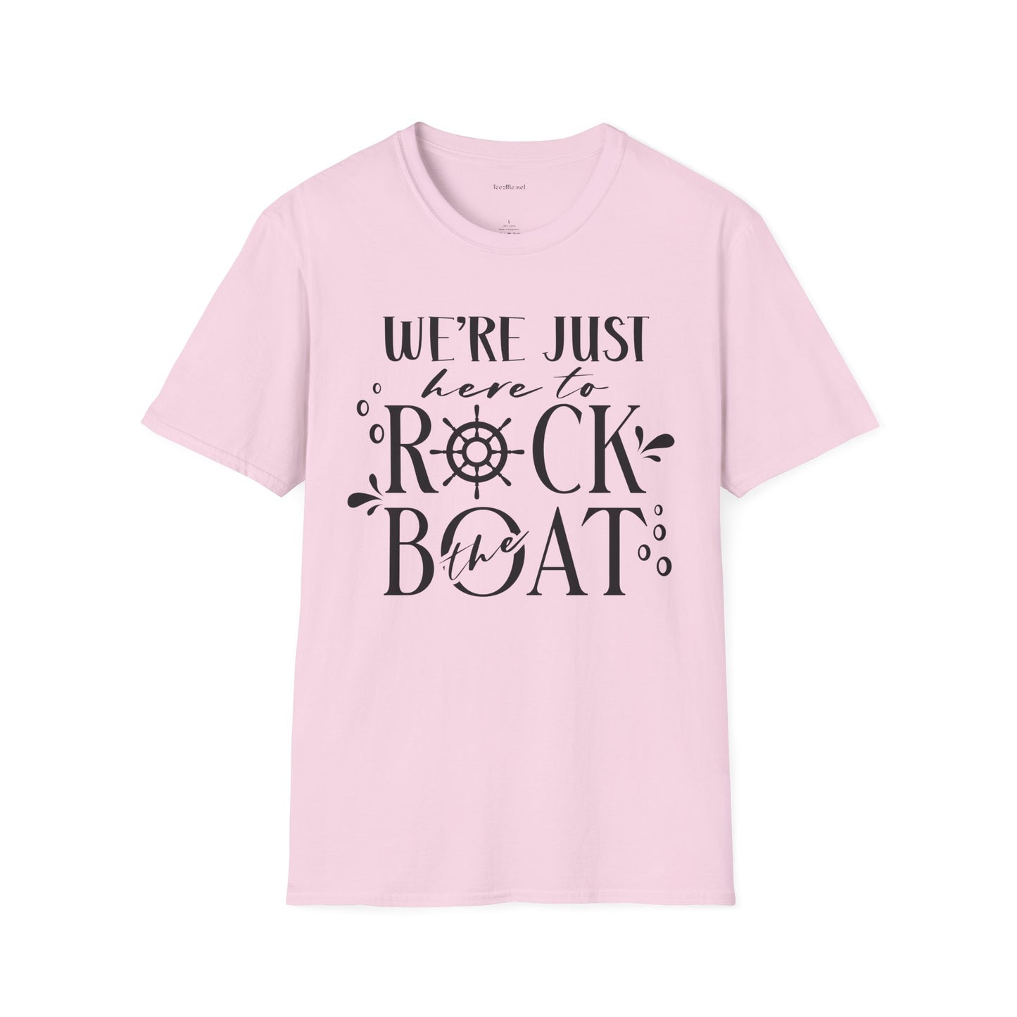 Rock the Boat - Unisex Softstyle T-Shirt 100% Cotton Graphic