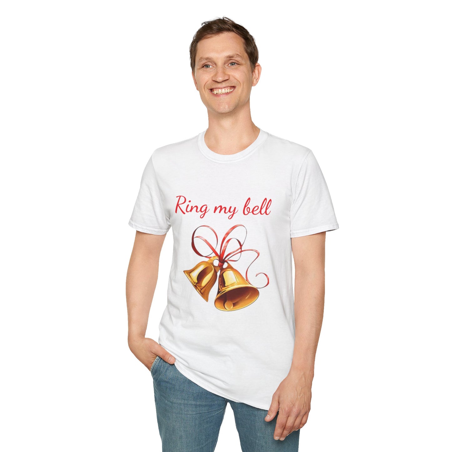 Ring my bell - Unisex Softstyle T-Shirt 100% Cotton Graphic