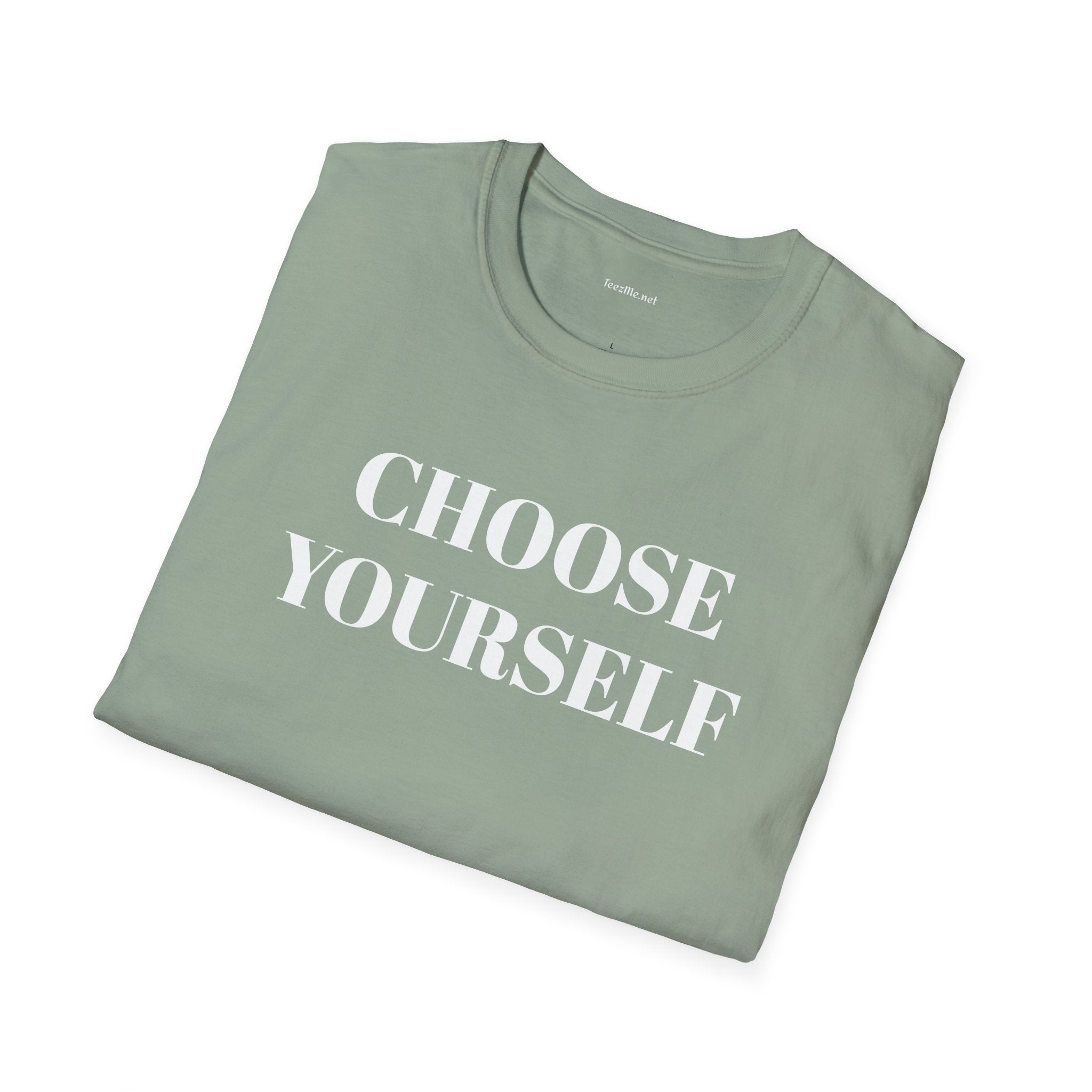 CHOOSE YOURSELF - Unisex Softstyle T-Shirt 100% Cotton Graphic