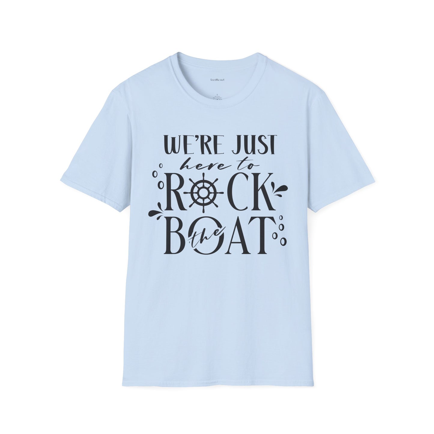 Rock the Boat - Unisex Softstyle T-Shirt 100% Cotton Graphic