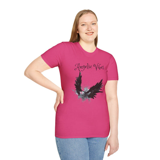 Angelic Vibes - Unisex Softstyle T-Shirt 100% Cotton Graphic